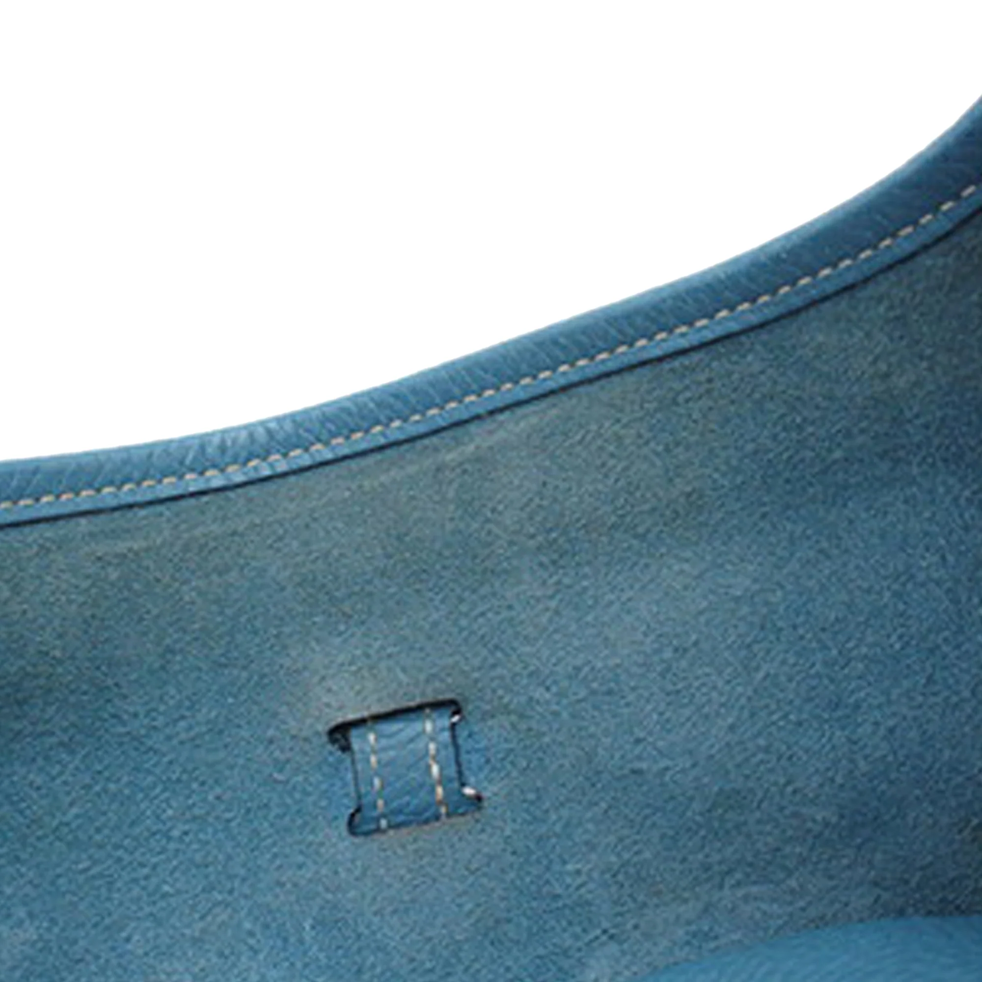 Hermes | Pre-Owned Clemence Evelyne GM | Blue/Denim - Image 20
