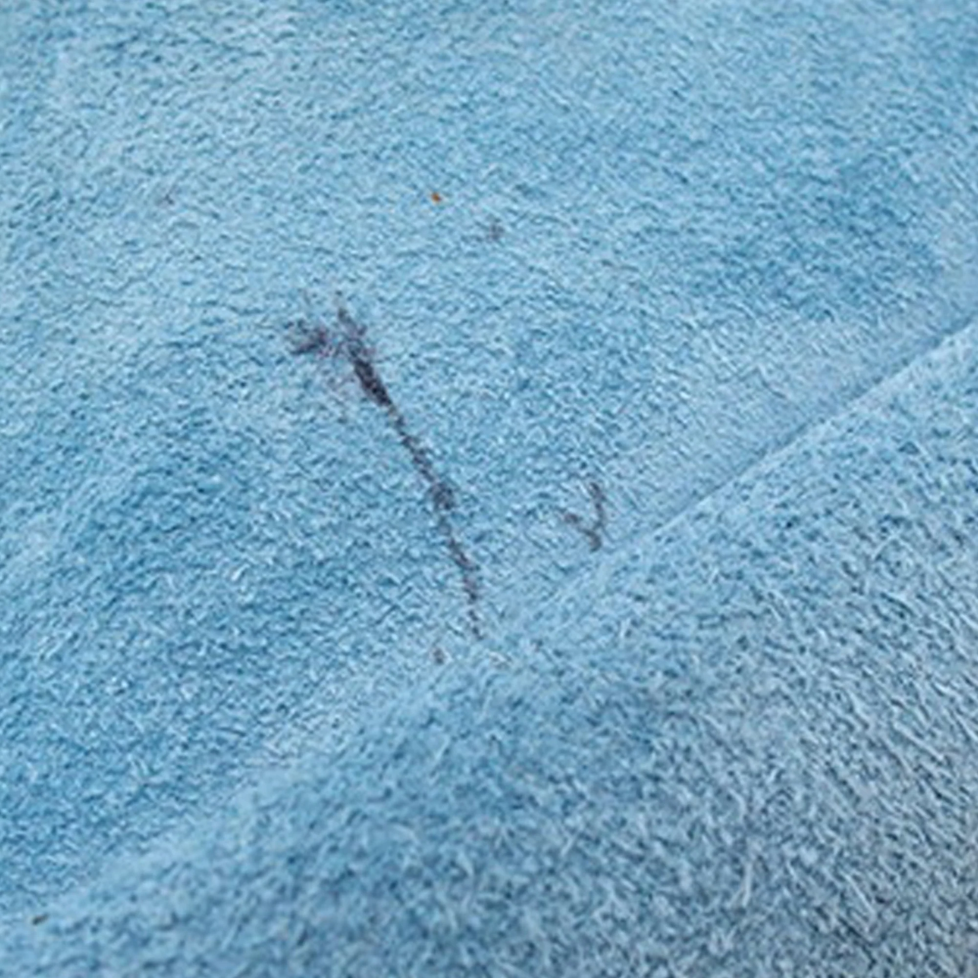 Hermes | Pre-Owned Clemence Evelyne GM | Blue/Denim - Image 3