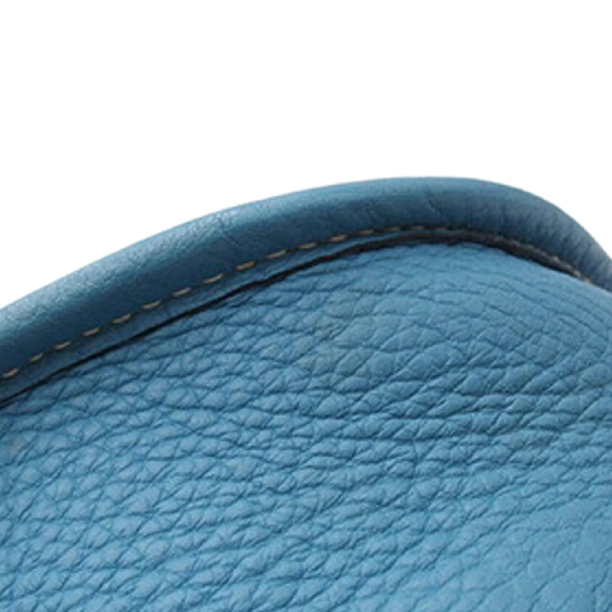 Hermes | Pre-Owned Clemence Evelyne GM | Blue/Denim - Image 7