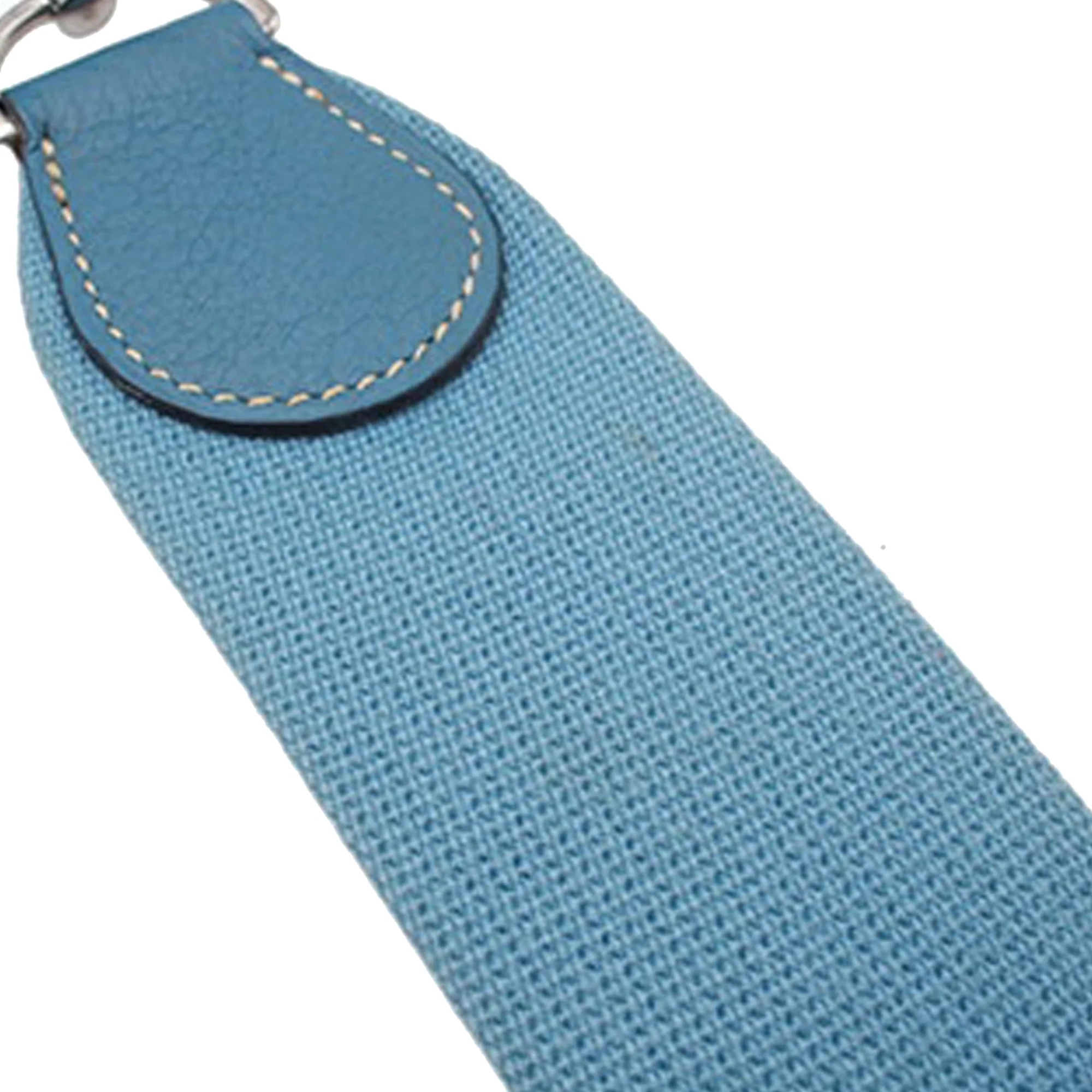 Hermes | Pre-Owned Clemence Evelyne GM | Blue/Denim - Image 9