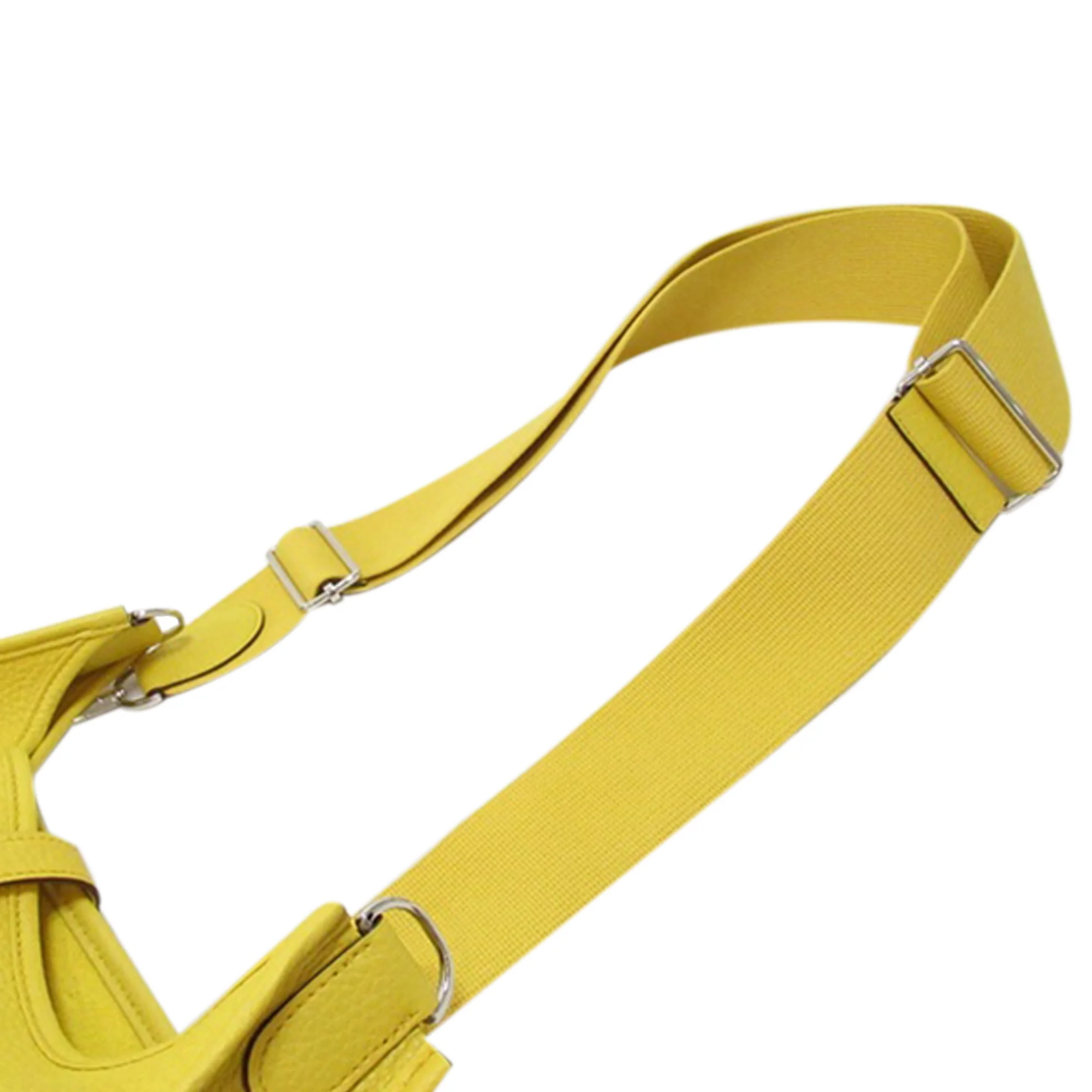 Hermes | Pre-Owned Clemence Evelyne III PM | Yellow/Mustard - Image 2