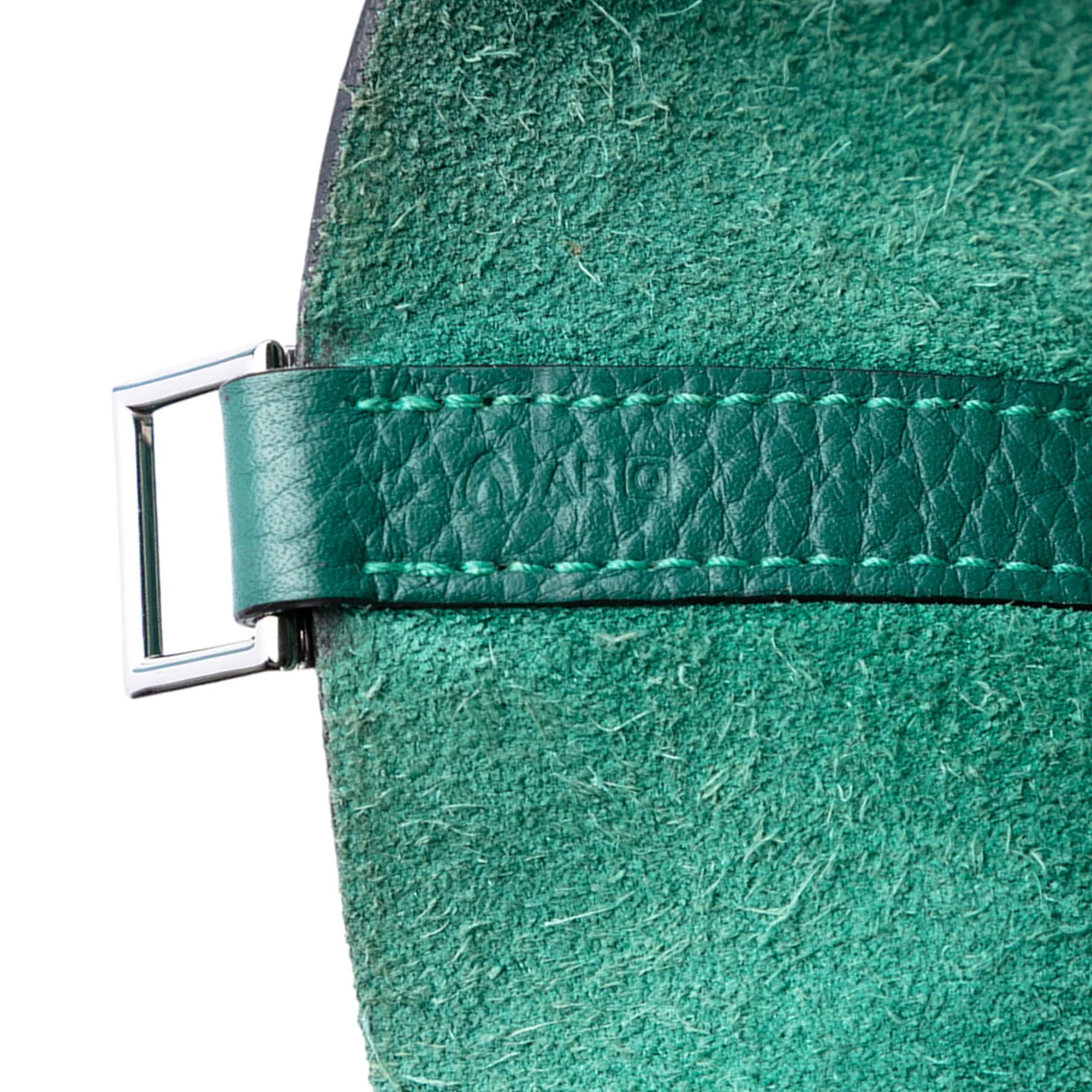 Hermes | Pre-Owned Clemence Picotin Lock 22 | Green - Image 7