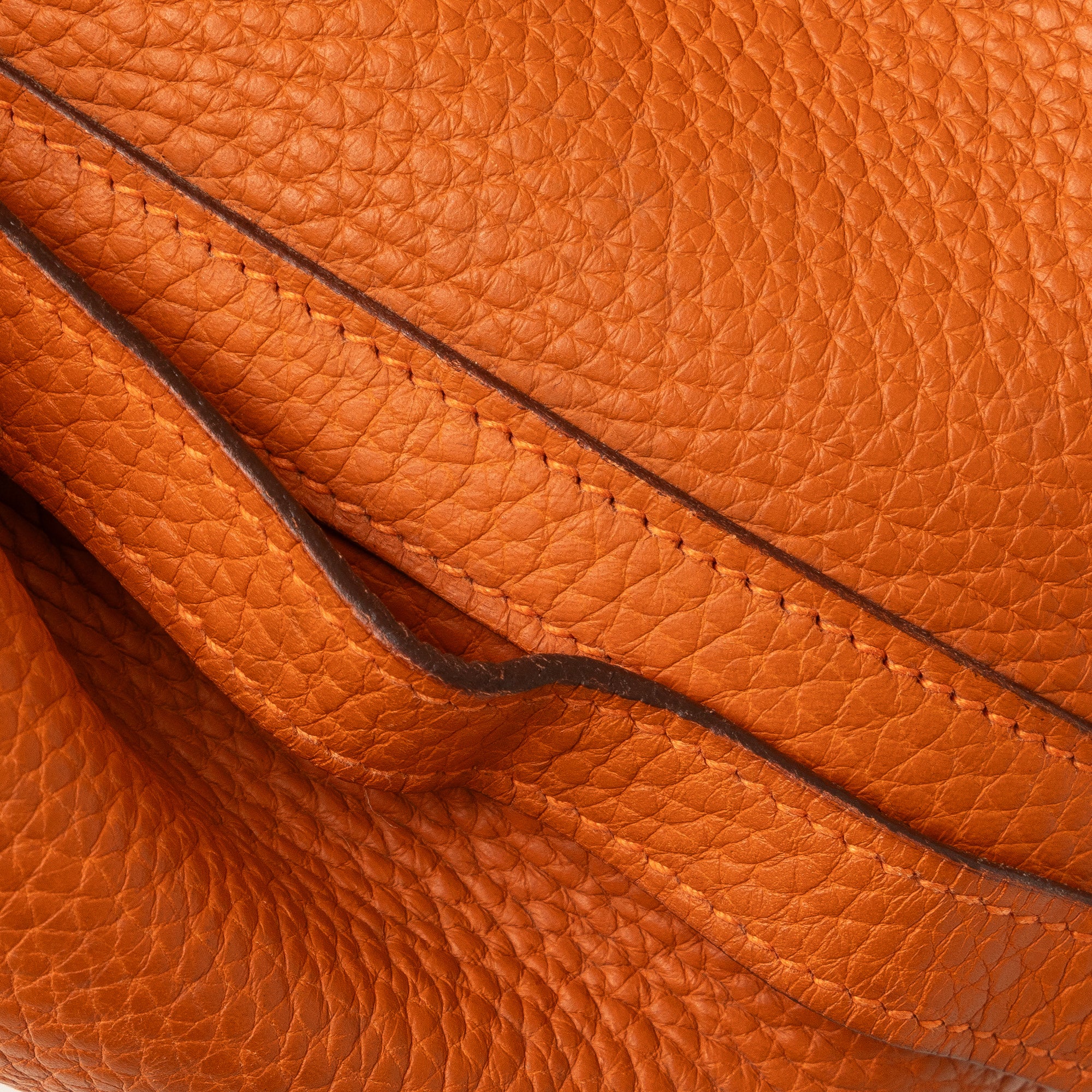Hermes | Pre-Owned Clemence Picotin Lock 22 | Orange - Image 13