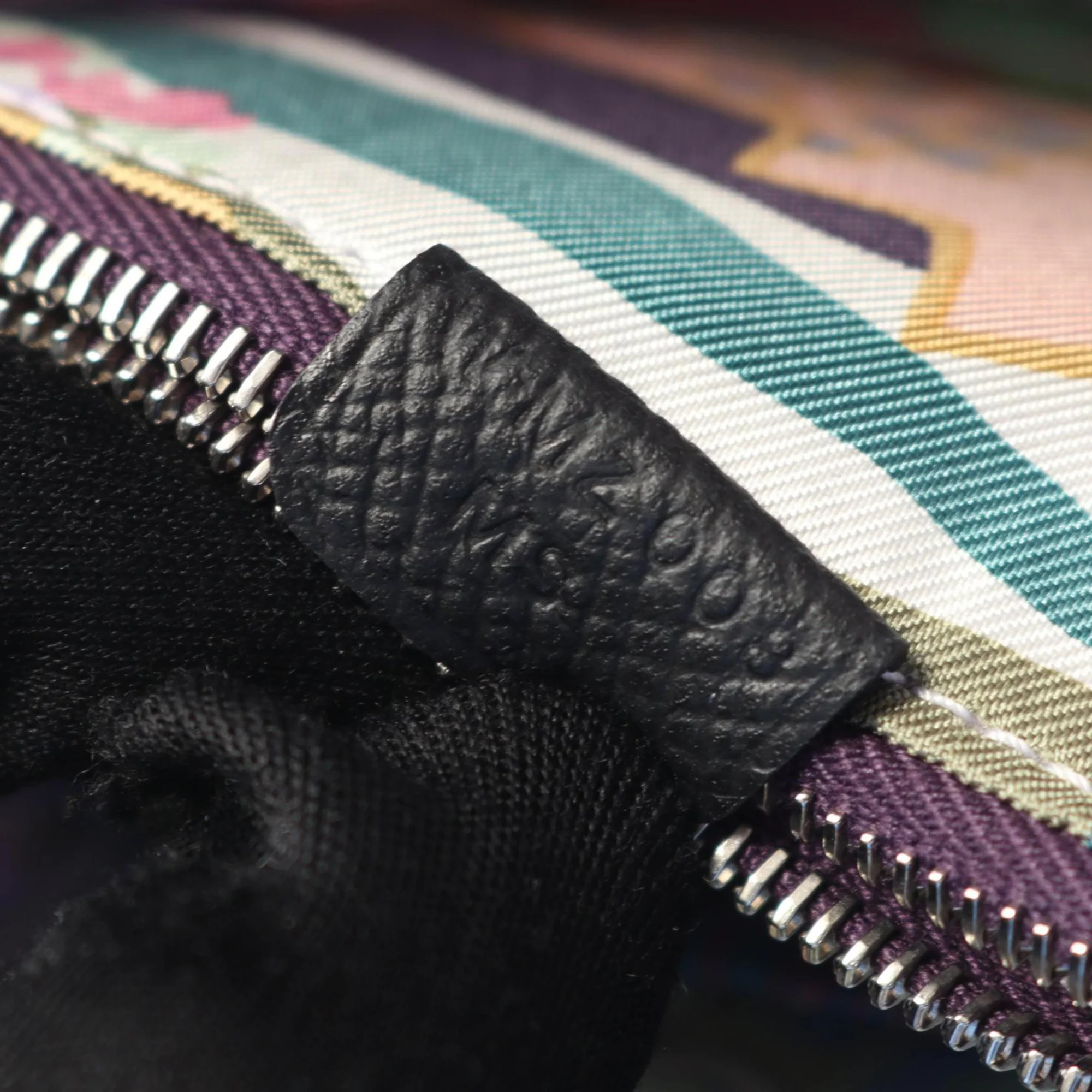 Hermes | Pre-Owned Epsom Silk Azap Zip Compact Wallet | Black - Image 5