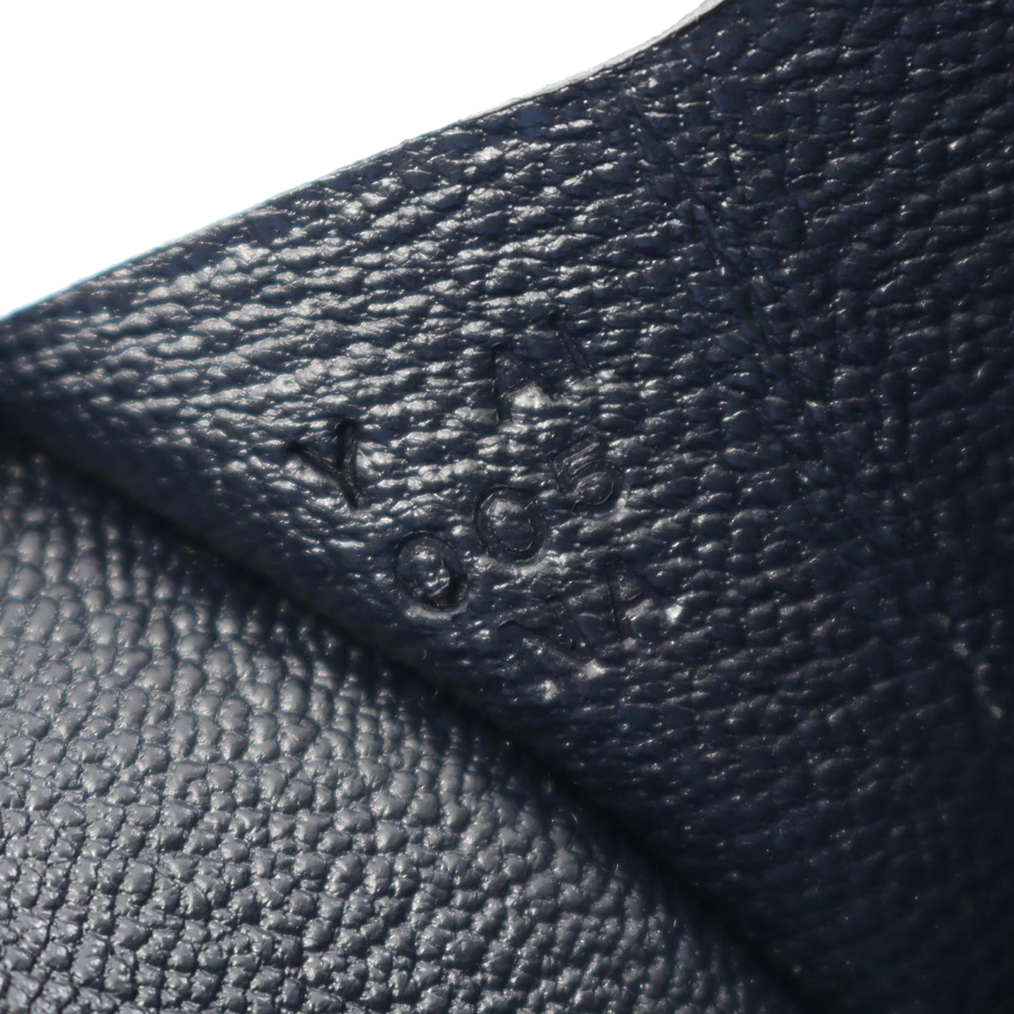 Hermes | Pre-Owned Leather Remix Duo Chimeres Wallet | Blue/Navy - Image 6
