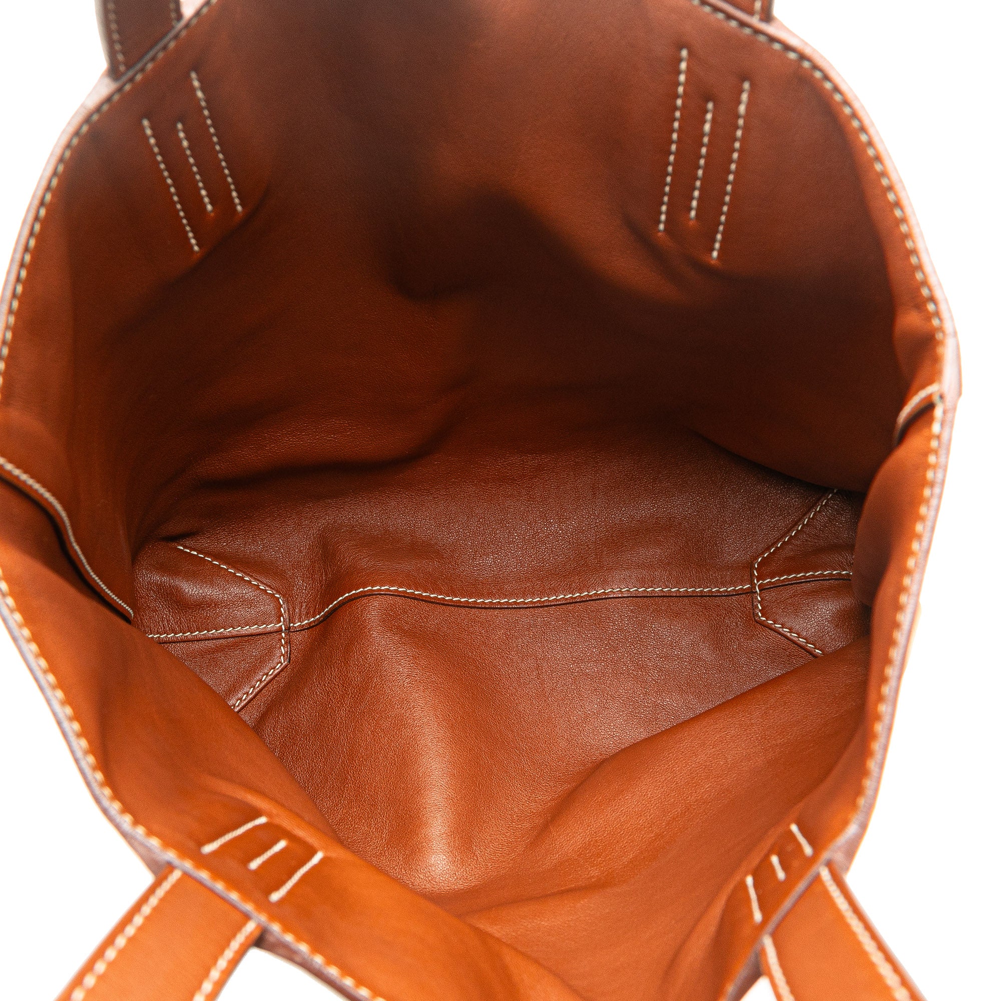 Hermes | Pre-Owned Swift Double Sens 28 | Brown/Light BrownBrown - Image 4