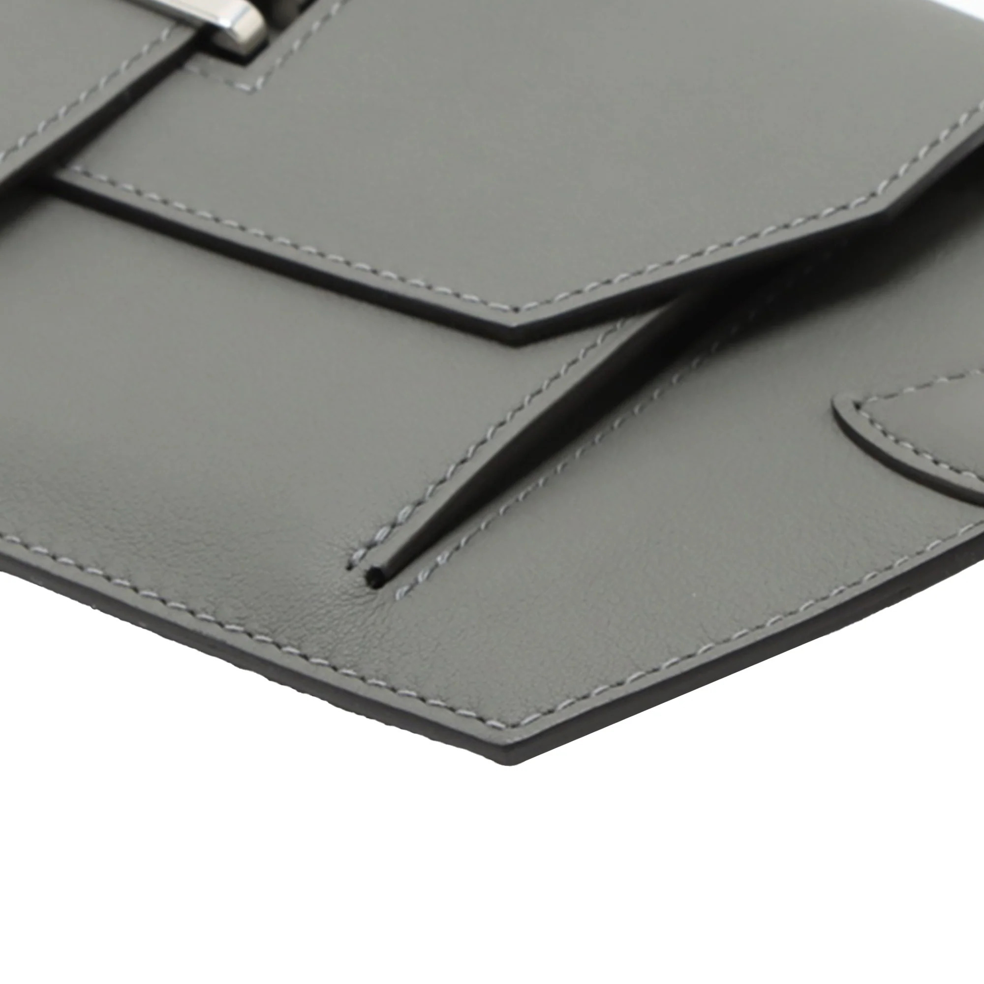 Hermes | Pre-Owned Swift Elan Pocket 24 Belt Bag | Gray/Dark Gray - Image 6