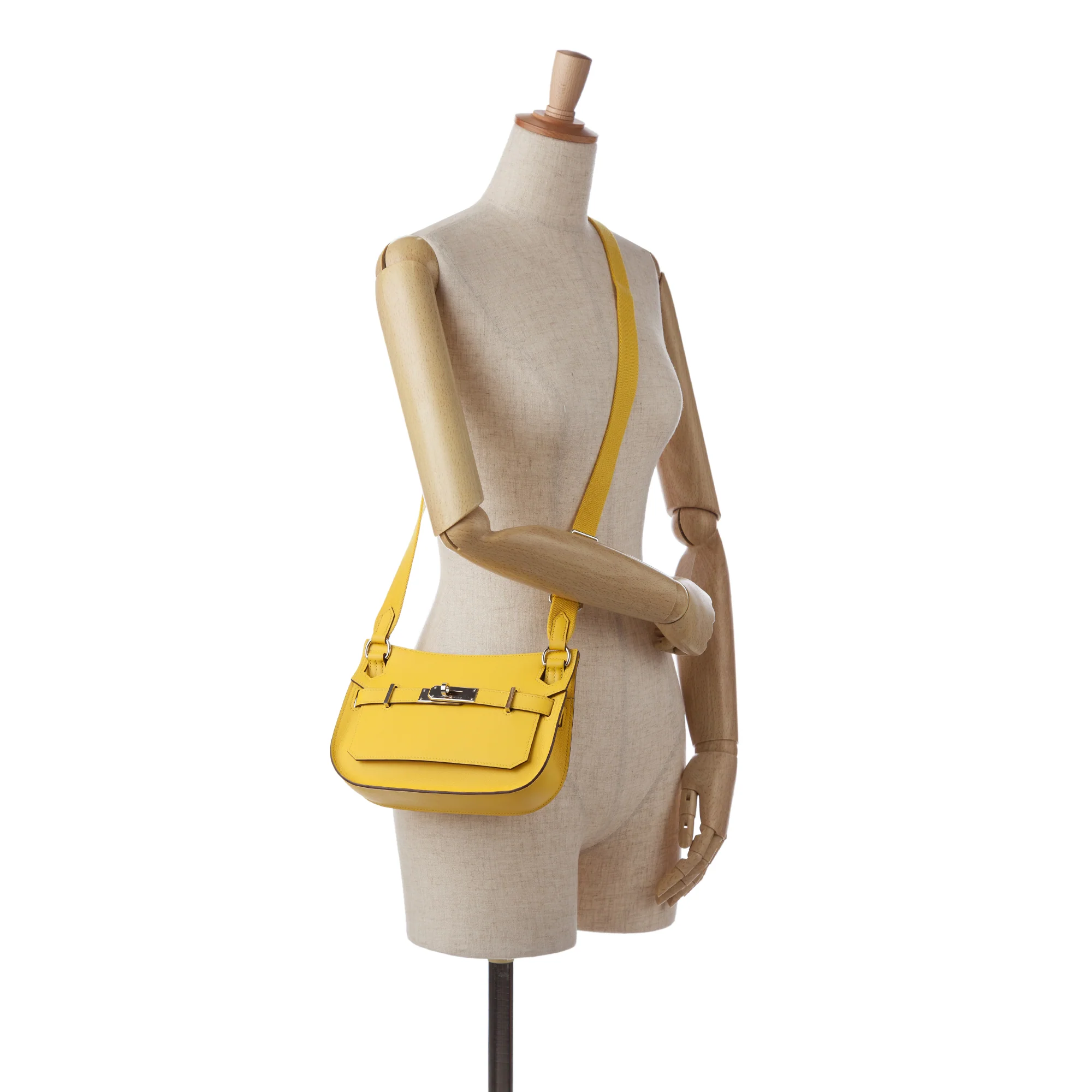 Hermes | Pre-Owned Swift Mini Jypsiere | Yellow - Image 10