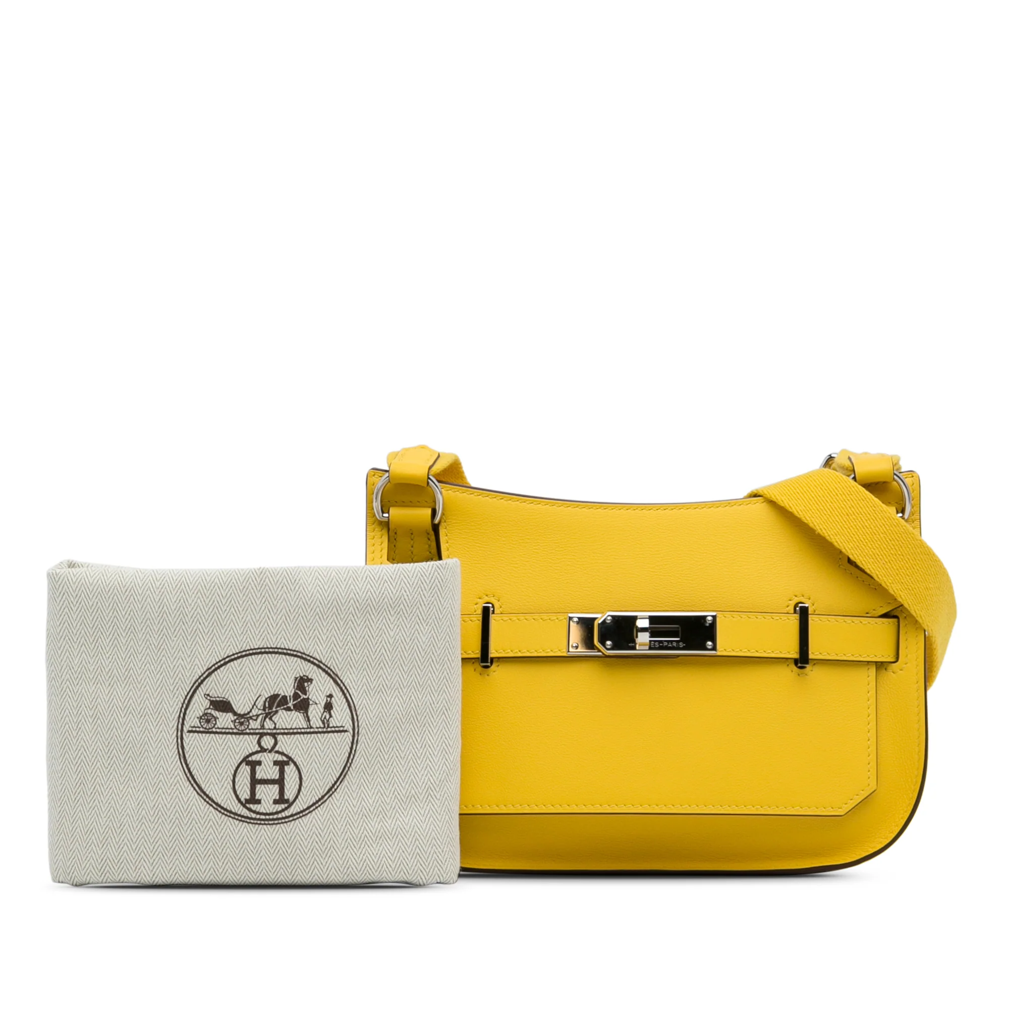 Hermes | Pre-Owned Swift Mini Jypsiere | Yellow - Image 2