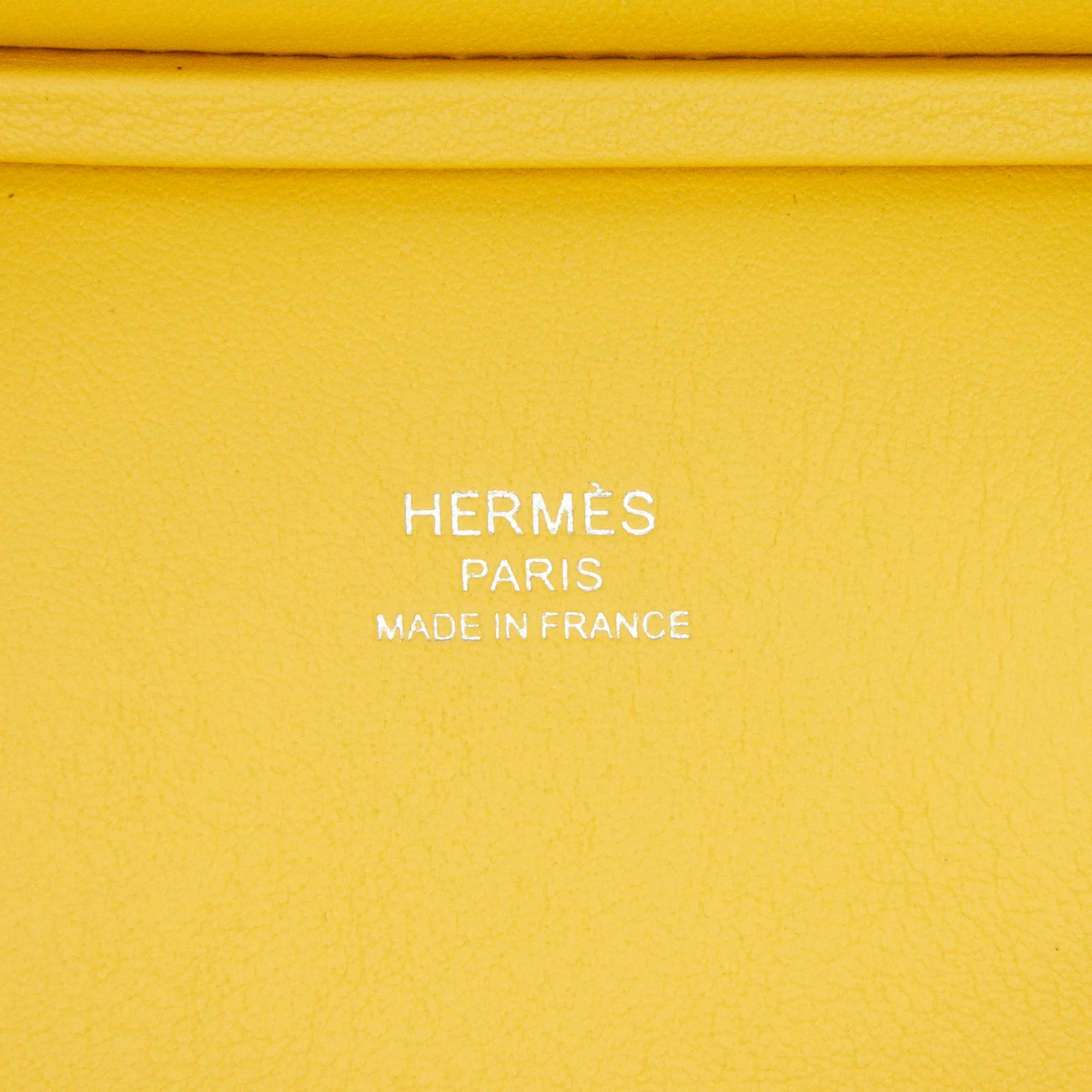 Hermes | Pre-Owned Swift Mini Jypsiere | Yellow - Image 8