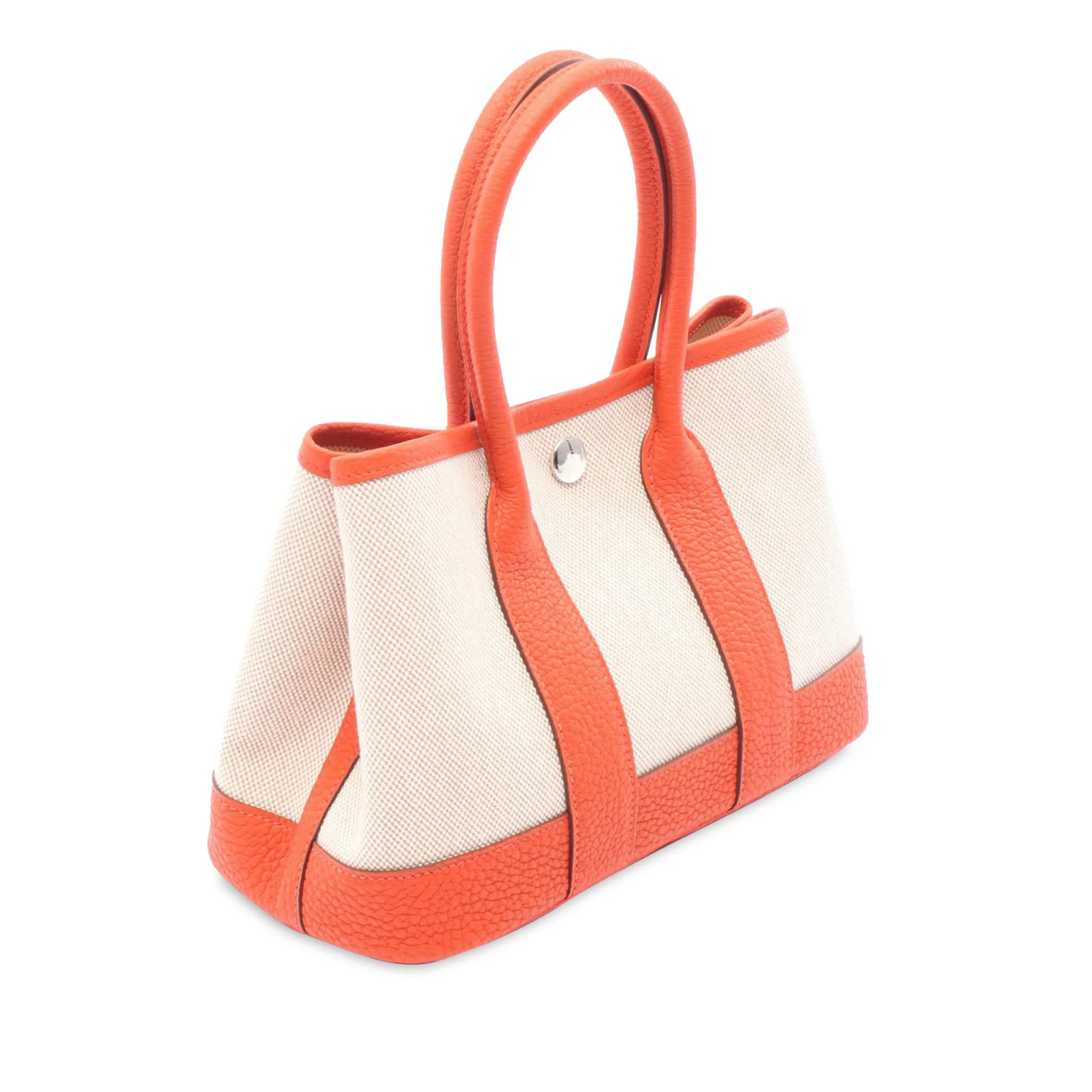Hermes | Pre-Owned Toile and Negonda Garden Party 23 | Beige - Image 2