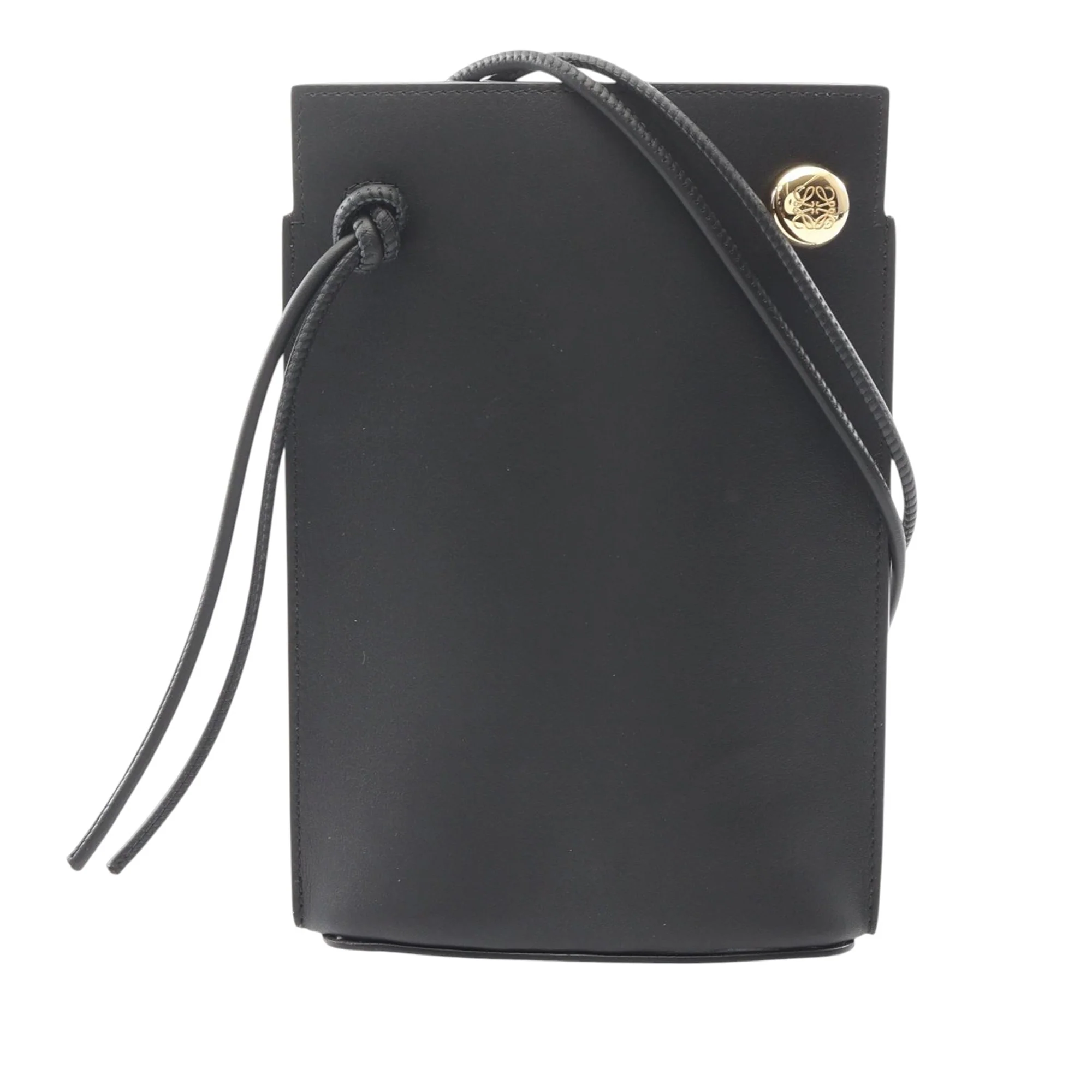 LOEWE | Pre-Owned Calfskin Dice Pocket Crossbody | Black