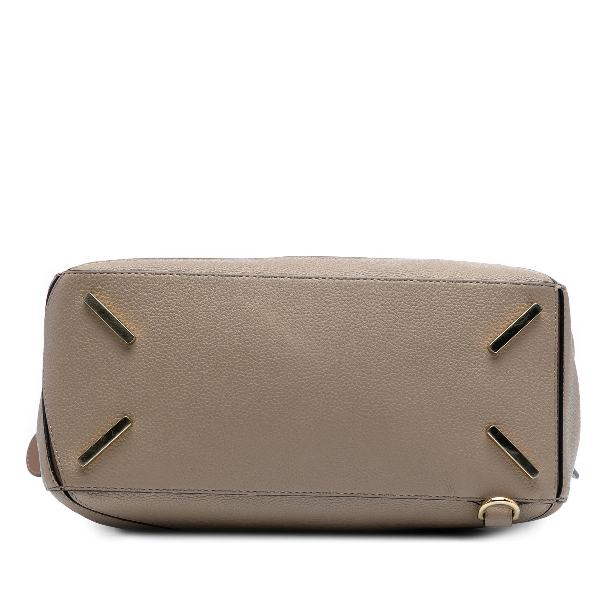 LOEWE | Pre-Owned Medium Calfskin Puzzle Satchel | Brown/Taupe - Image 3