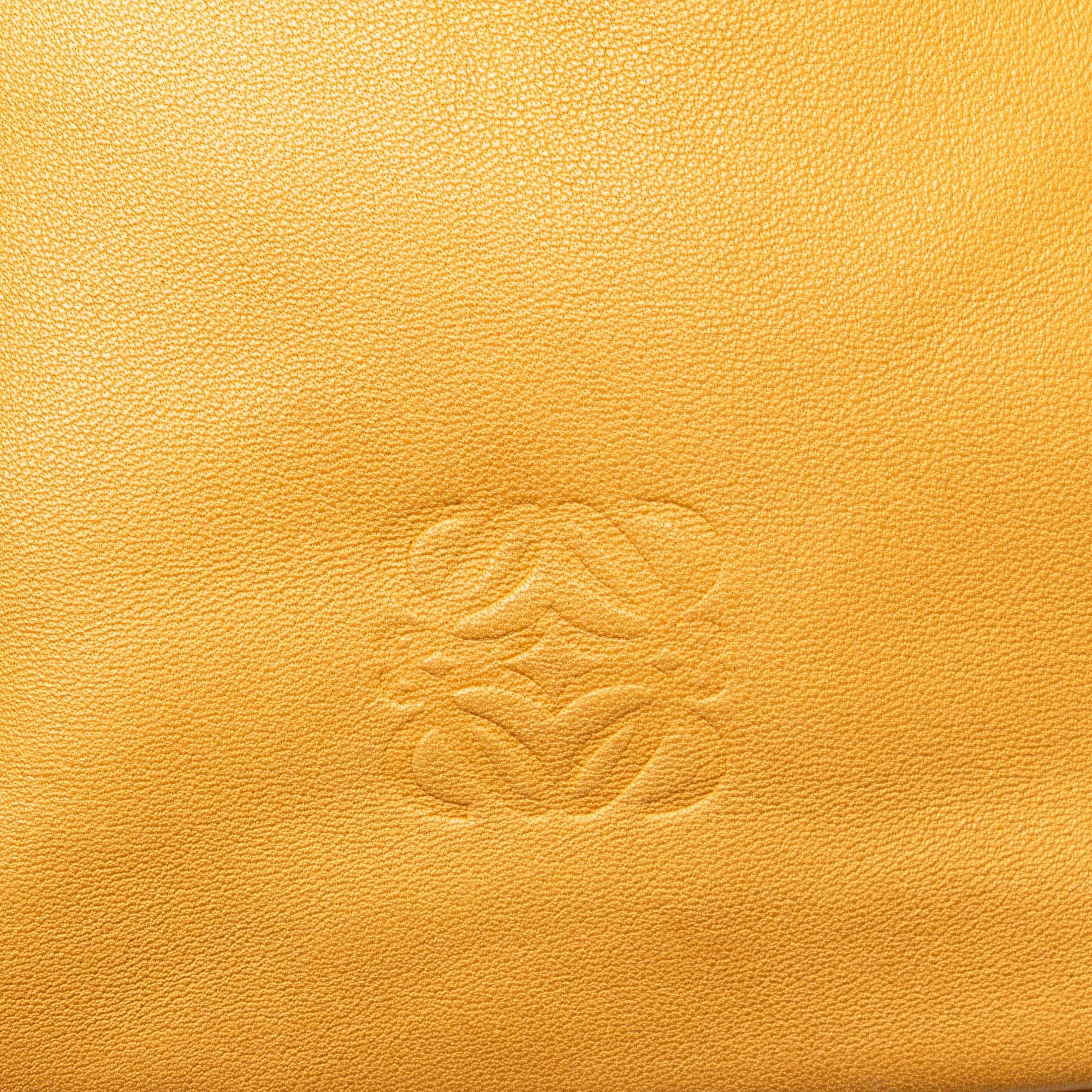 LOEWE | Pre-Owned Nappa Handbag | Yellow/Mustard - Image 13