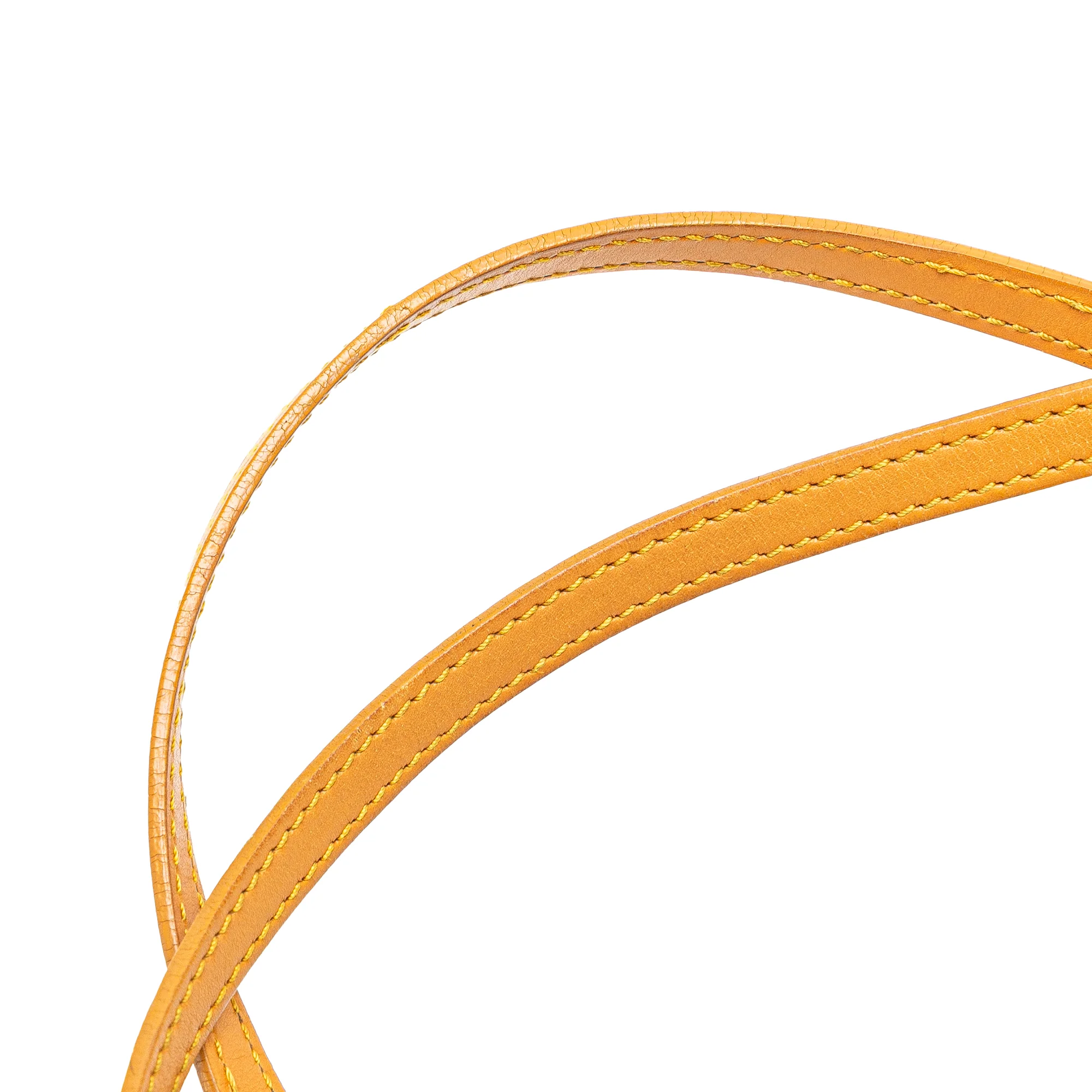 LOEWE | Pre-Owned Nappa Handbag | Yellow/Mustard - Image 5