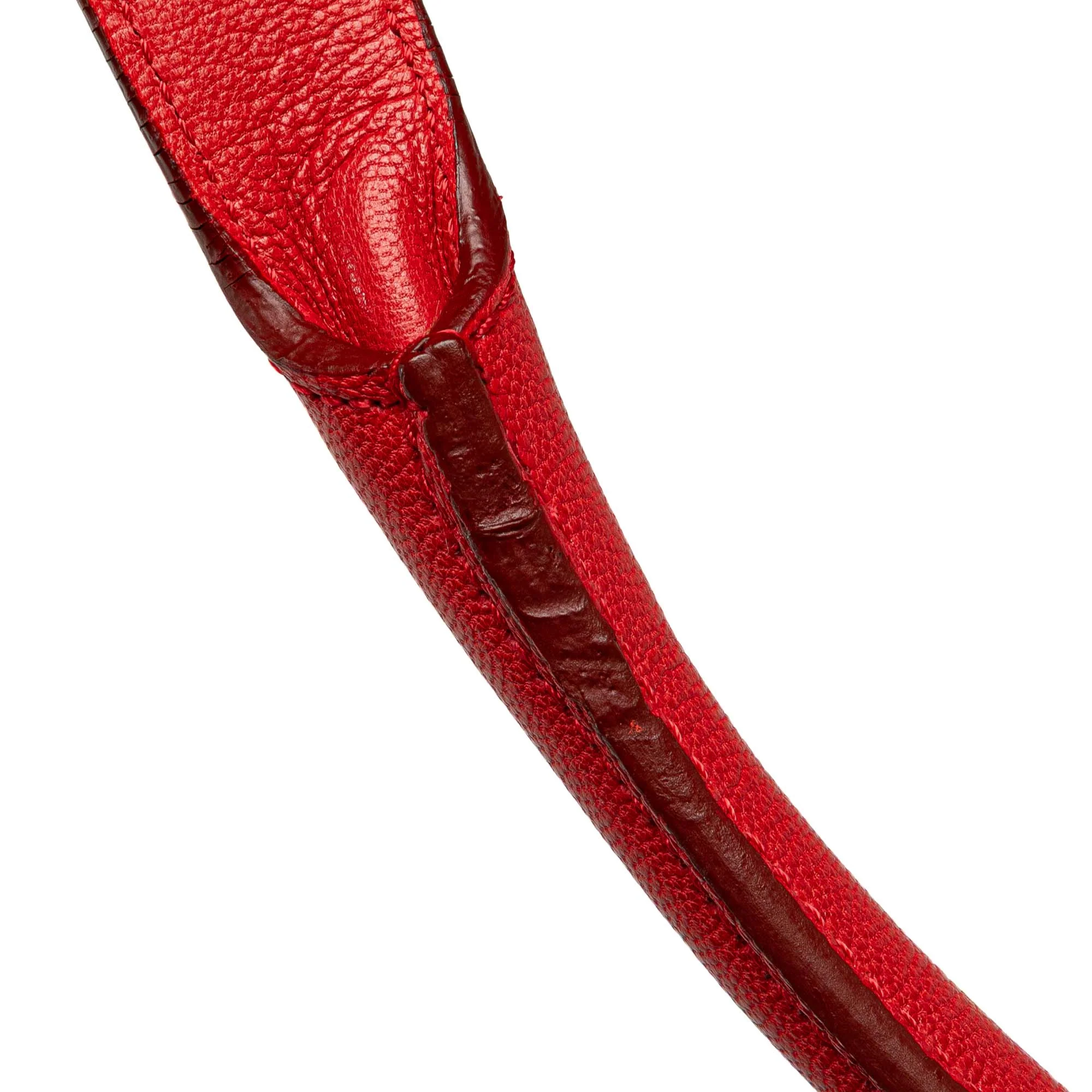 LOEWE | Pre-Owned Nubuck Senda Handbag | Red - Image 4