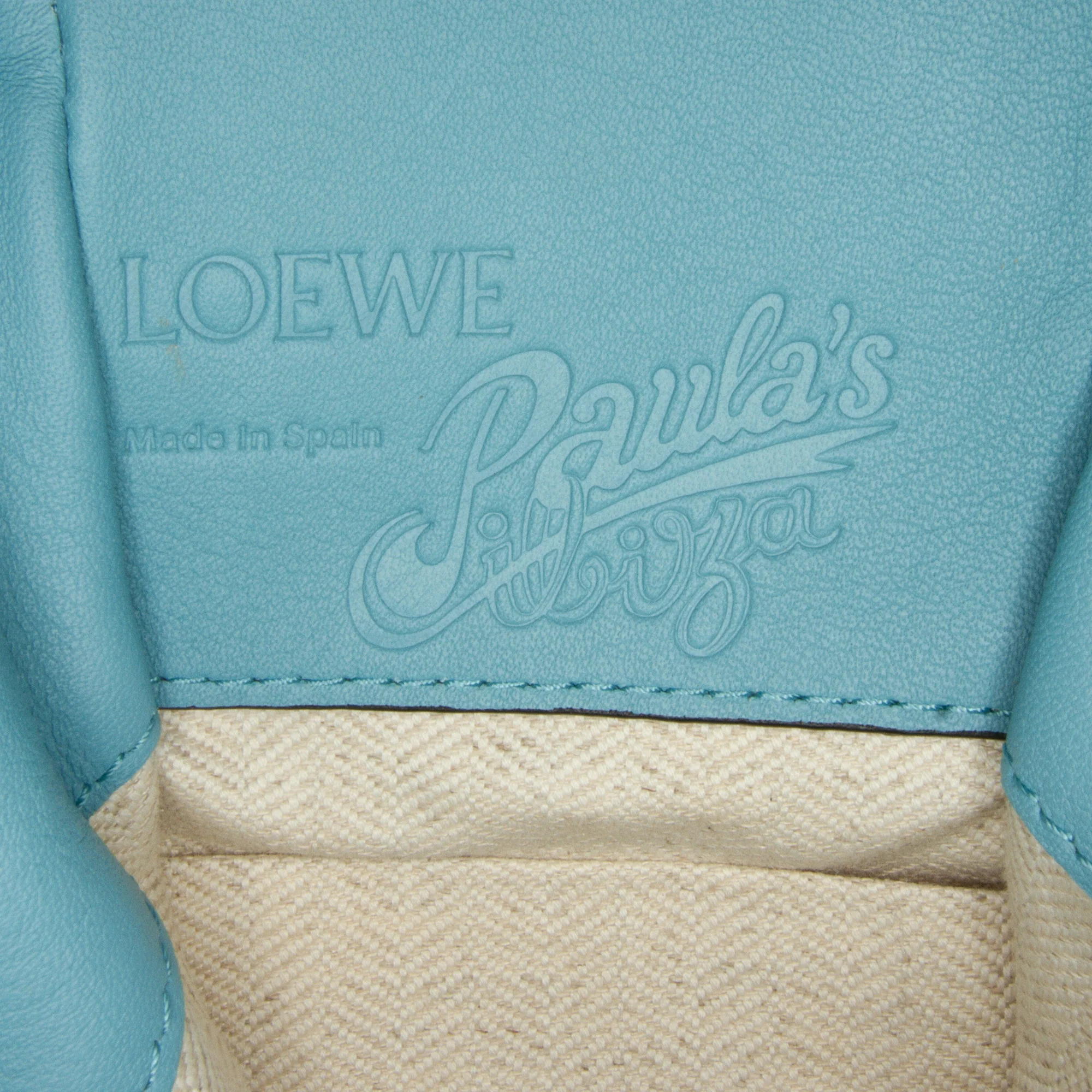 LOEWE | Pre-Owned Paula's Ibiza Mini Hammock | Blue - Image 9
