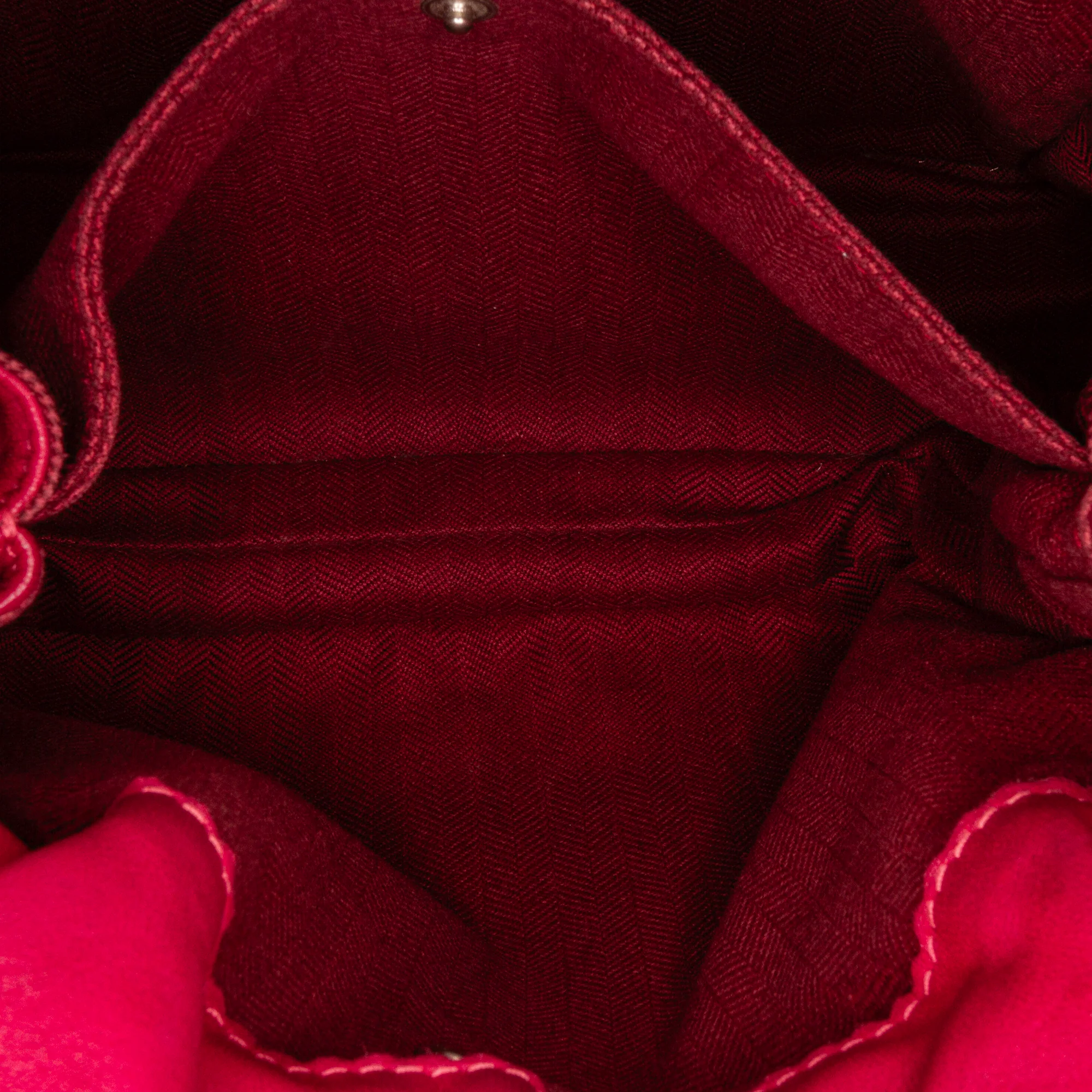 LOEWE | Pre-Owned Small Leather Flamenco Crossbody Bag | Pink/Hot Pink - Image 10