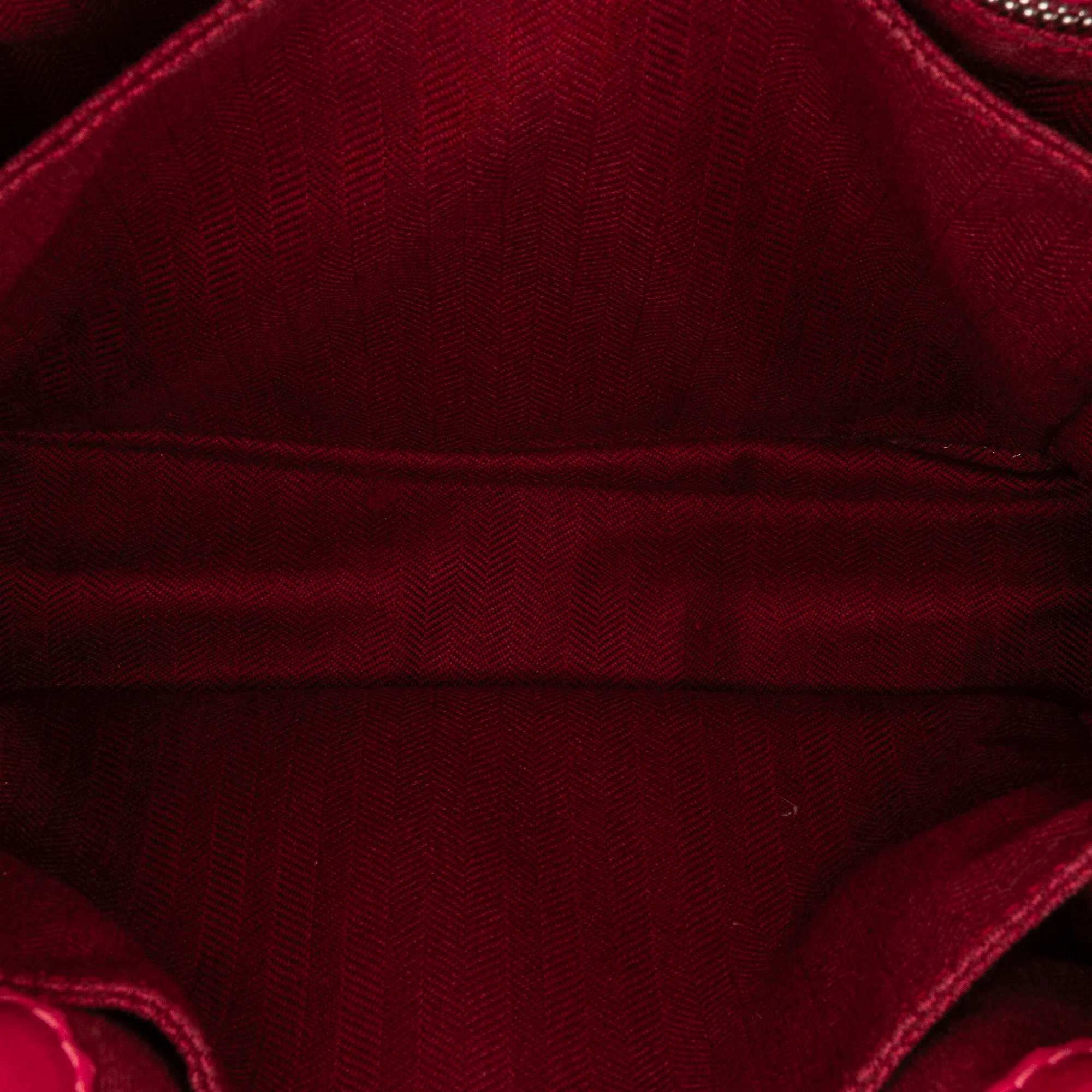 LOEWE | Pre-Owned Small Leather Flamenco Crossbody Bag | Pink/Hot Pink - Image 9