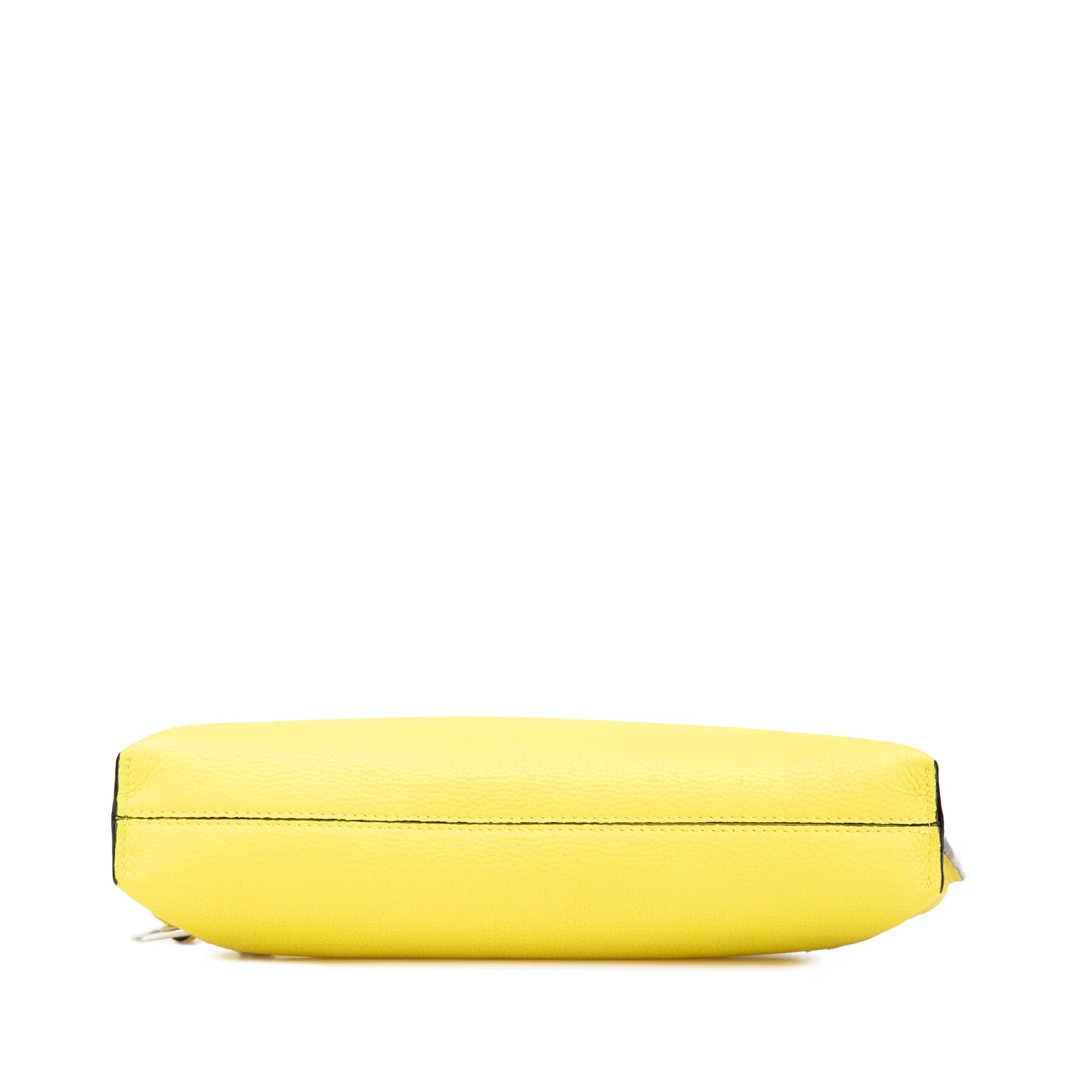 LOEWE | Pre-Owned Small Leather Missy Satchel | Yellow/Neon Yellow - Image 5