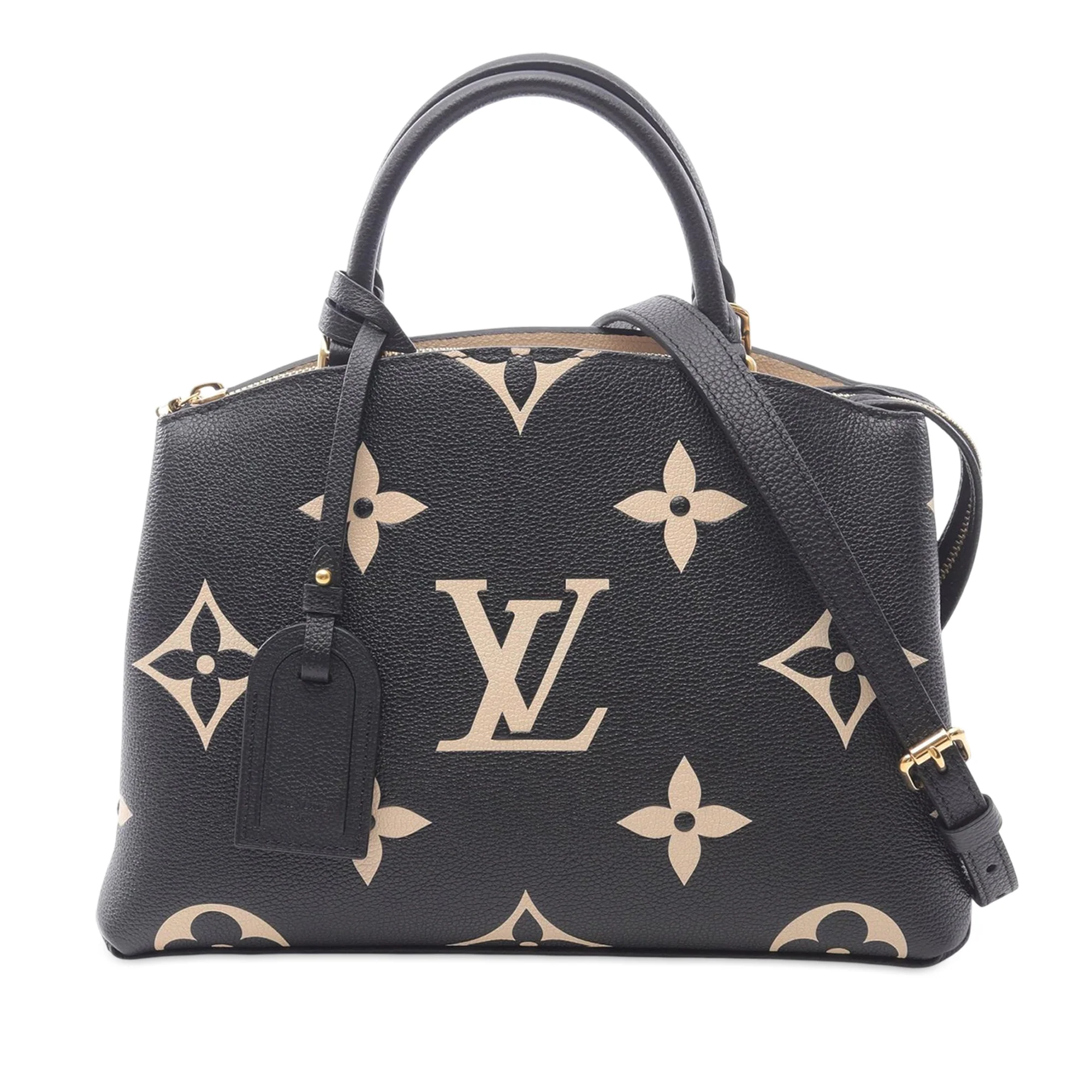 Louis Vuitton | Pre-Owned Bicolor Monogram Empreinte Giant Petit Palais | Black