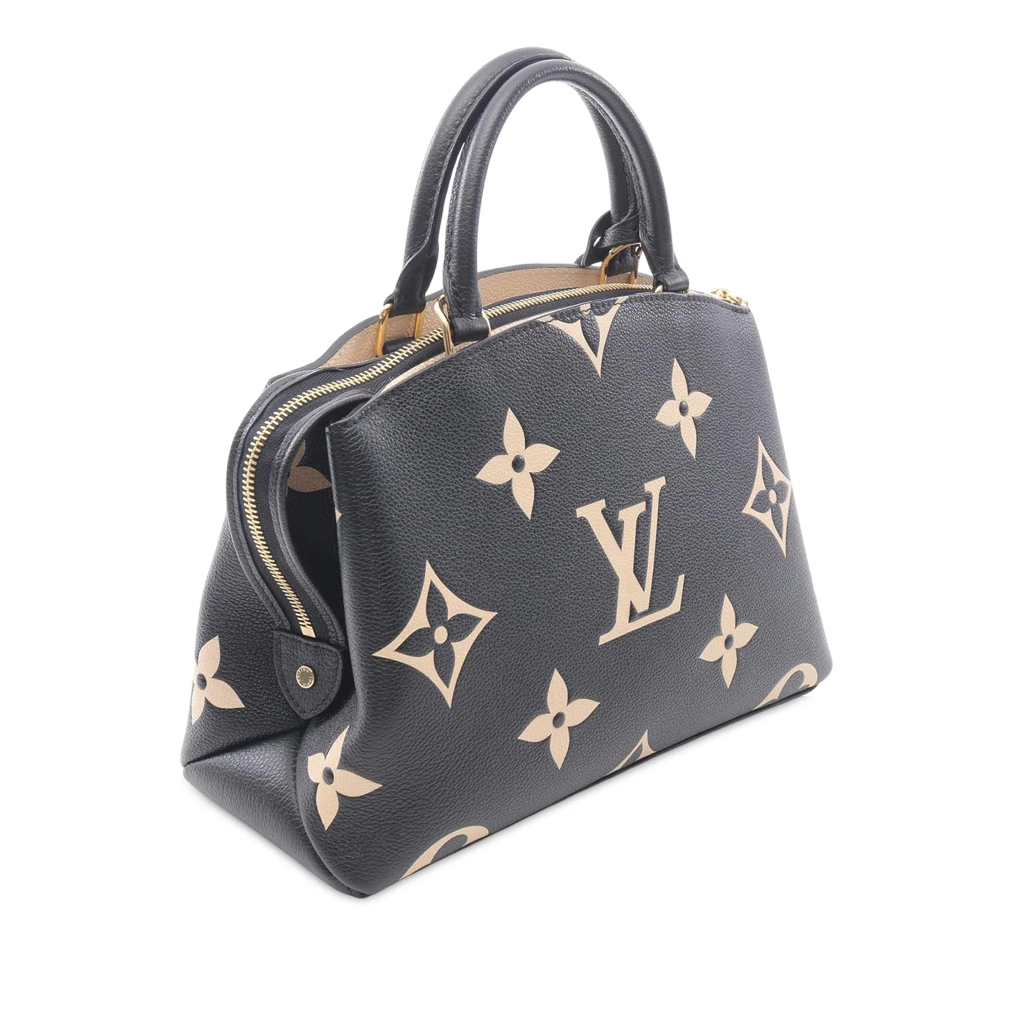 Louis Vuitton | Pre-Owned Bicolor Monogram Empreinte Giant Petit Palais | Black - Image 2