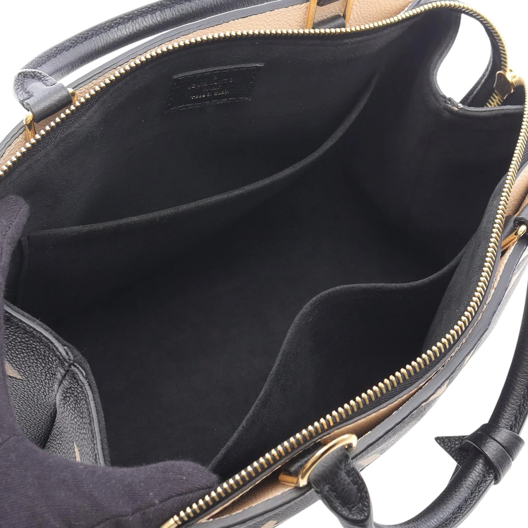 Louis Vuitton | Pre-Owned Bicolor Monogram Empreinte Giant Petit Palais | Black - Image 3