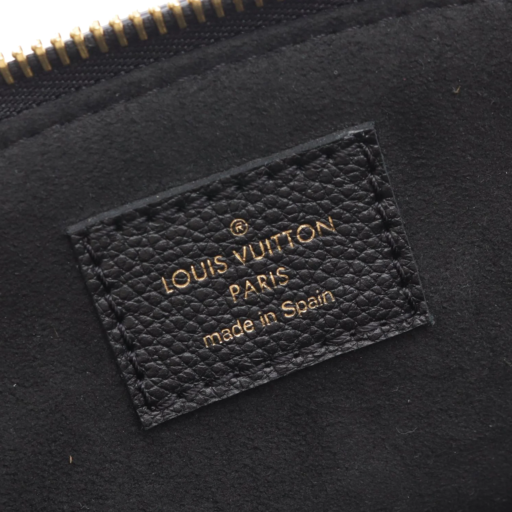 Louis Vuitton | Pre-Owned Bicolor Monogram Empreinte Giant Petit Palais | Black - Image 4