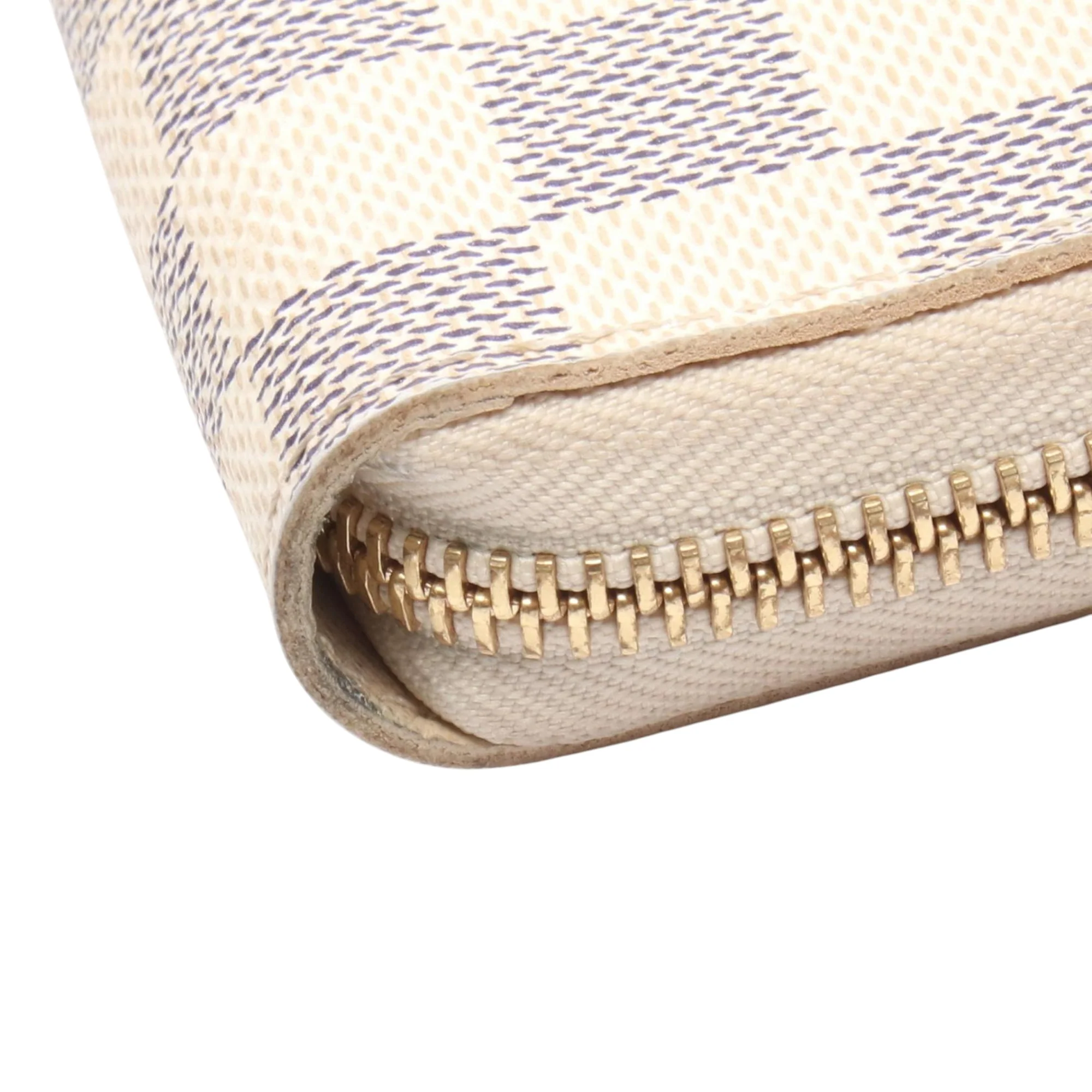 Louis Vuitton | Pre-Owned Damier Azur Zippy Long Wallet | White - Image 6