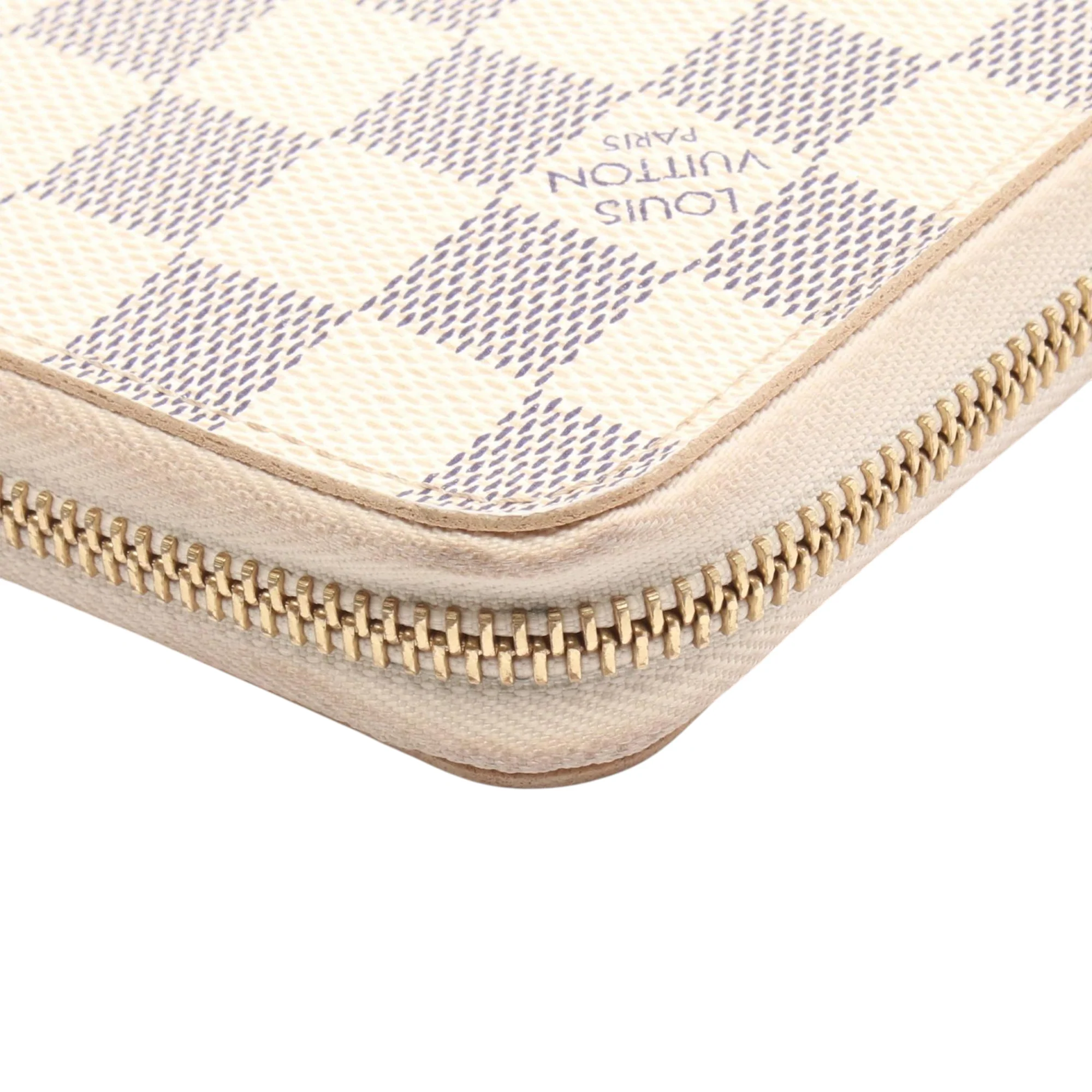 Louis Vuitton | Pre-Owned Damier Azur Zippy Long Wallet | White - Image 7