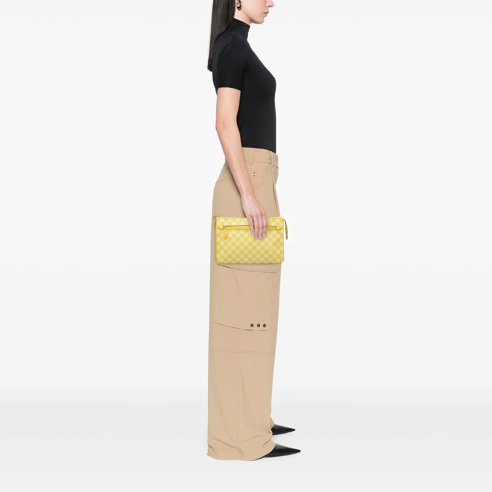 Louis Vuitton | Pre-Owned Damier Couleurs Element Clutch | Yellow - Image 9
