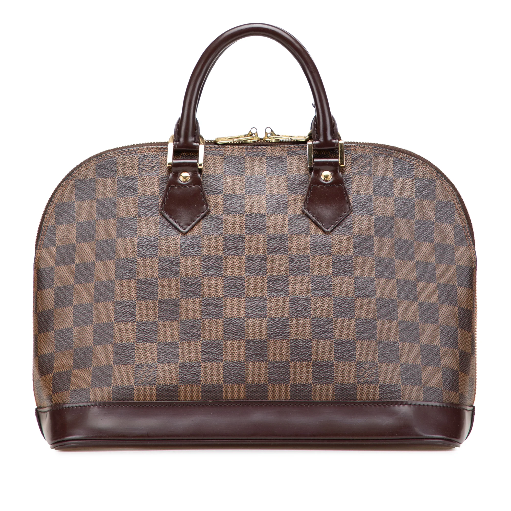 Louis Vuitton | Pre-Owned Damier Ebene Alma MM | Brown