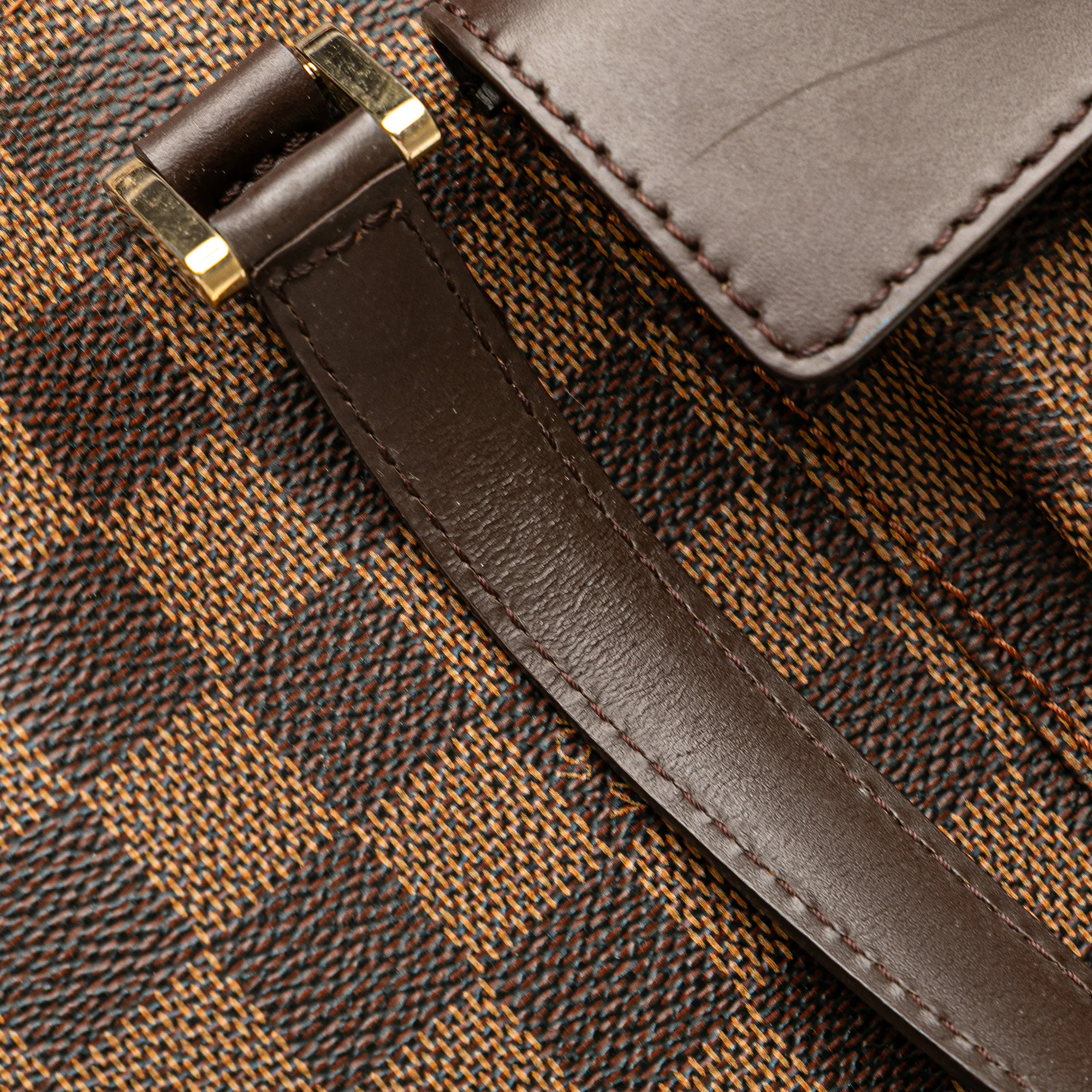 Louis Vuitton | Pre-Owned Damier Ebene Manosque PM | Brown - Image 10