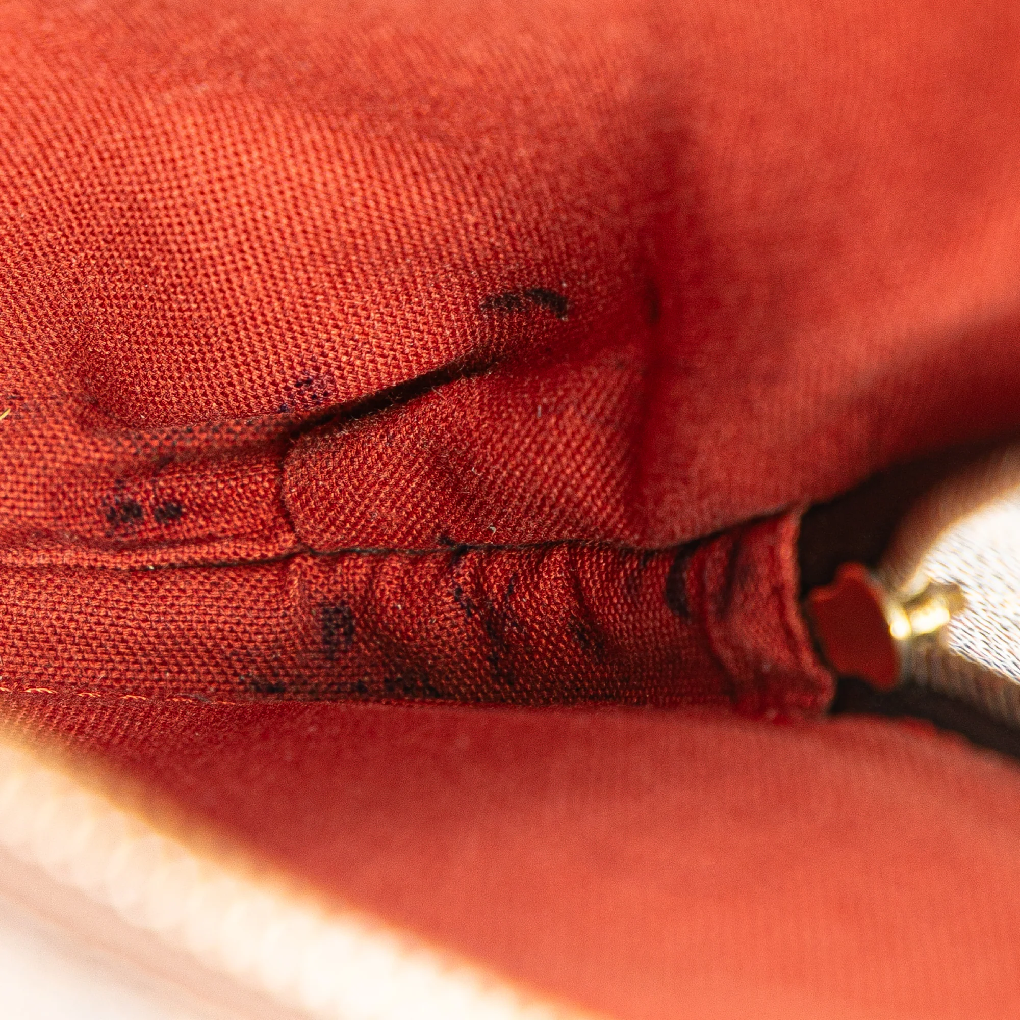 Louis Vuitton | Pre-Owned Damier Ebene Olav MM | Brown - Image 11