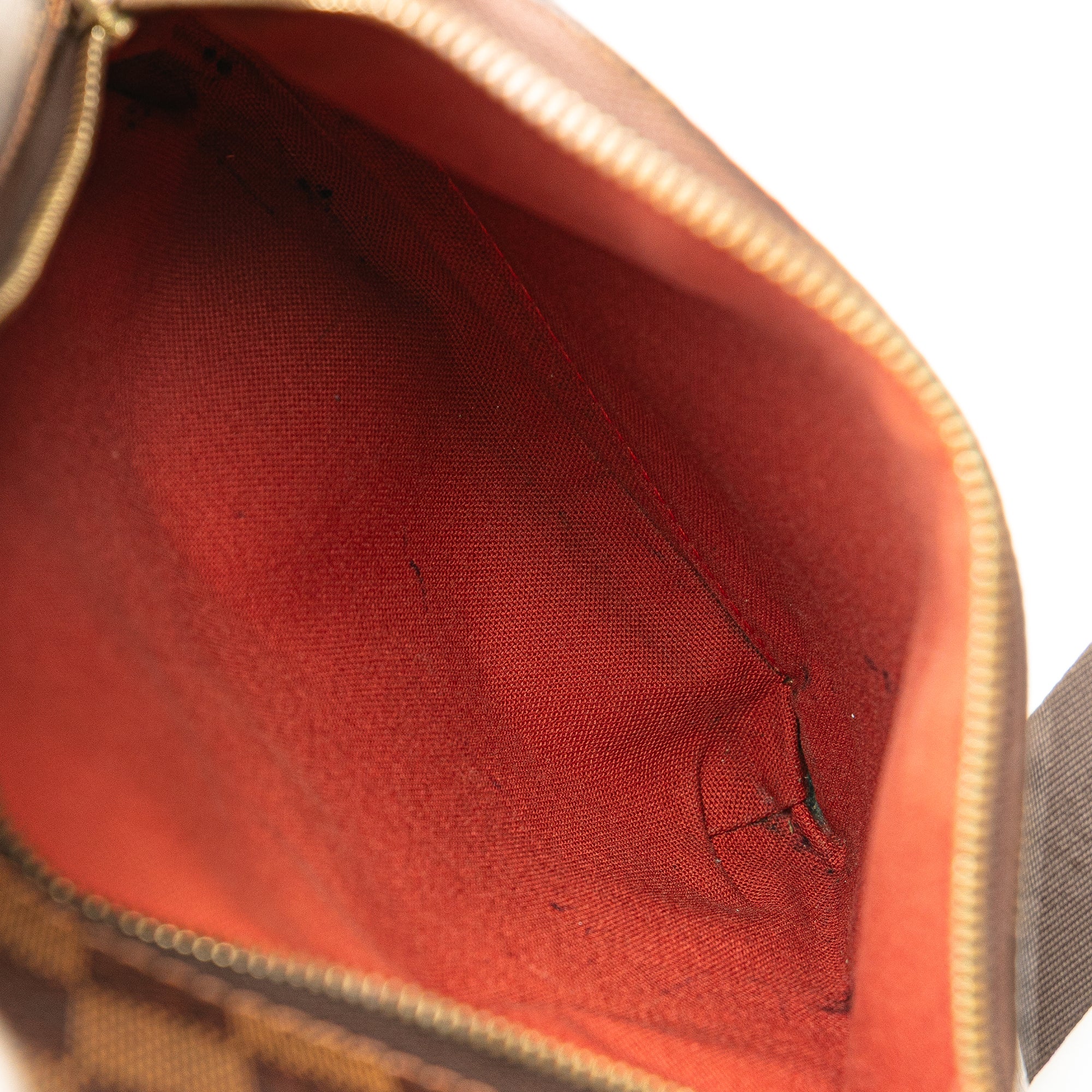 Louis Vuitton | Pre-Owned Damier Ebene Olav MM | Brown - Image 9