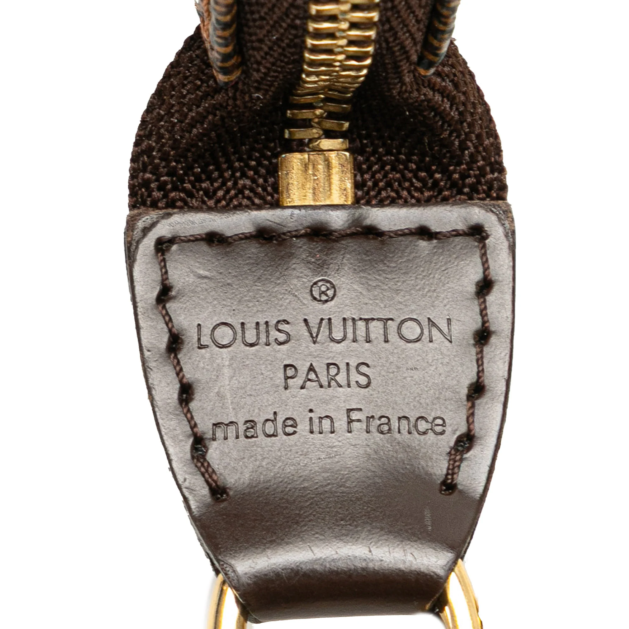 Louis Vuitton | Pre-Owned Damier Ebene Trunks and Bags Mini Pochette Accessoires - I | Brown - Image 6