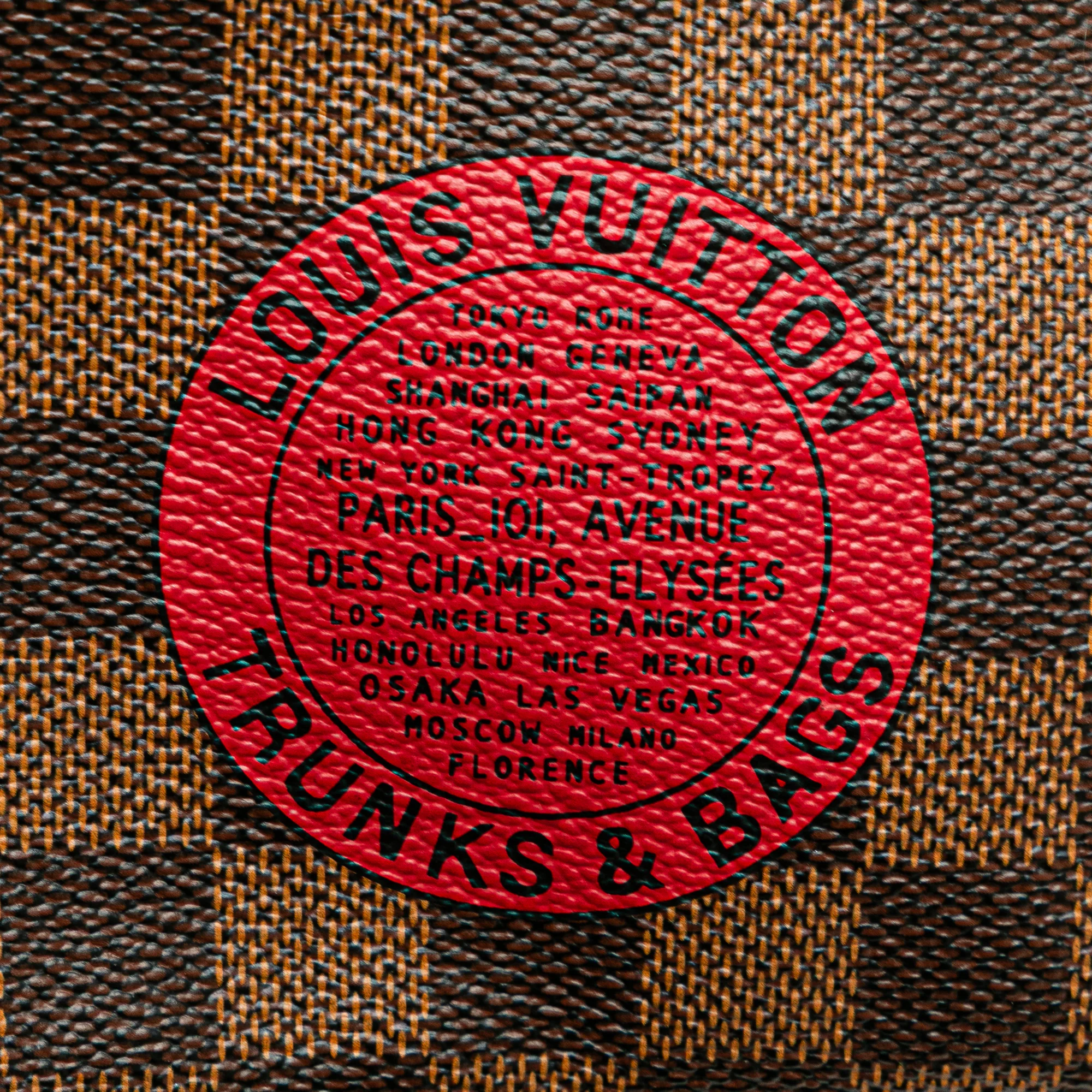 Louis Vuitton | Pre-Owned Damier Ebene Trunks and Bags Mini Pochette Accessoires - II | Brown - Image 10