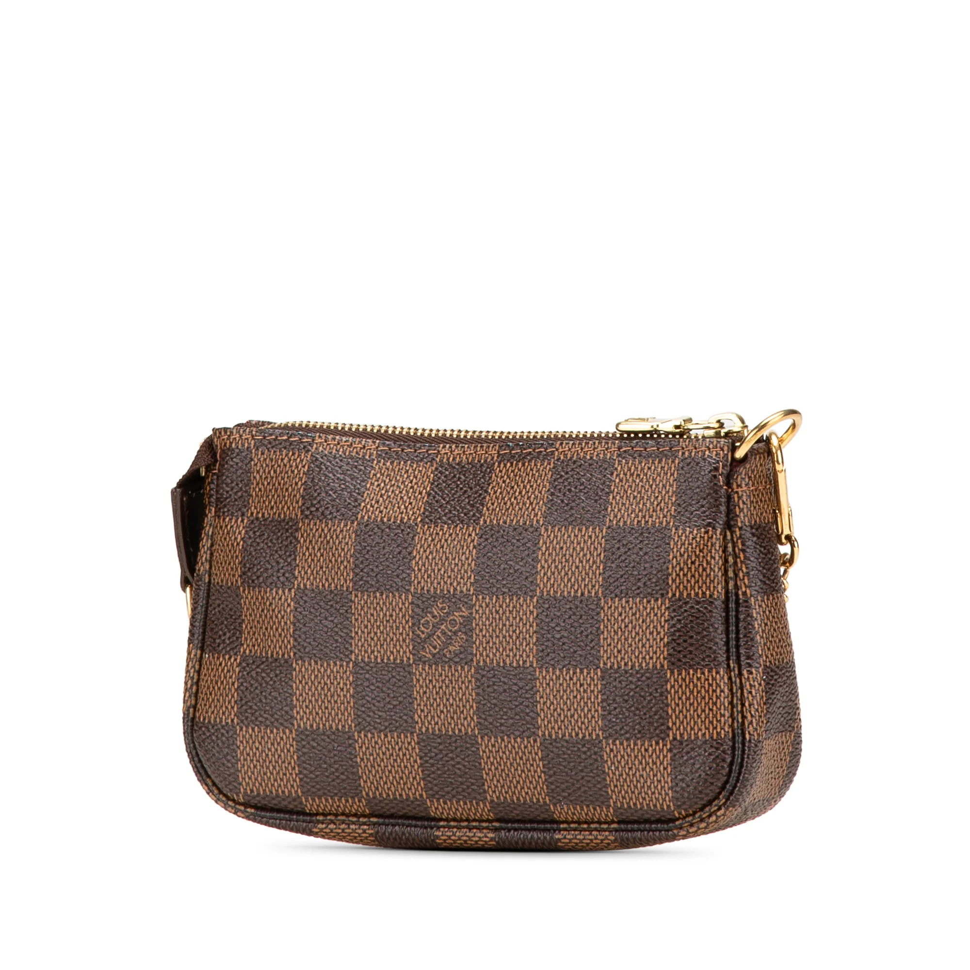 Louis Vuitton | Pre-Owned Damier Ebene Trunks and Bags Mini Pochette Accessoires - II | Brown - Image 5