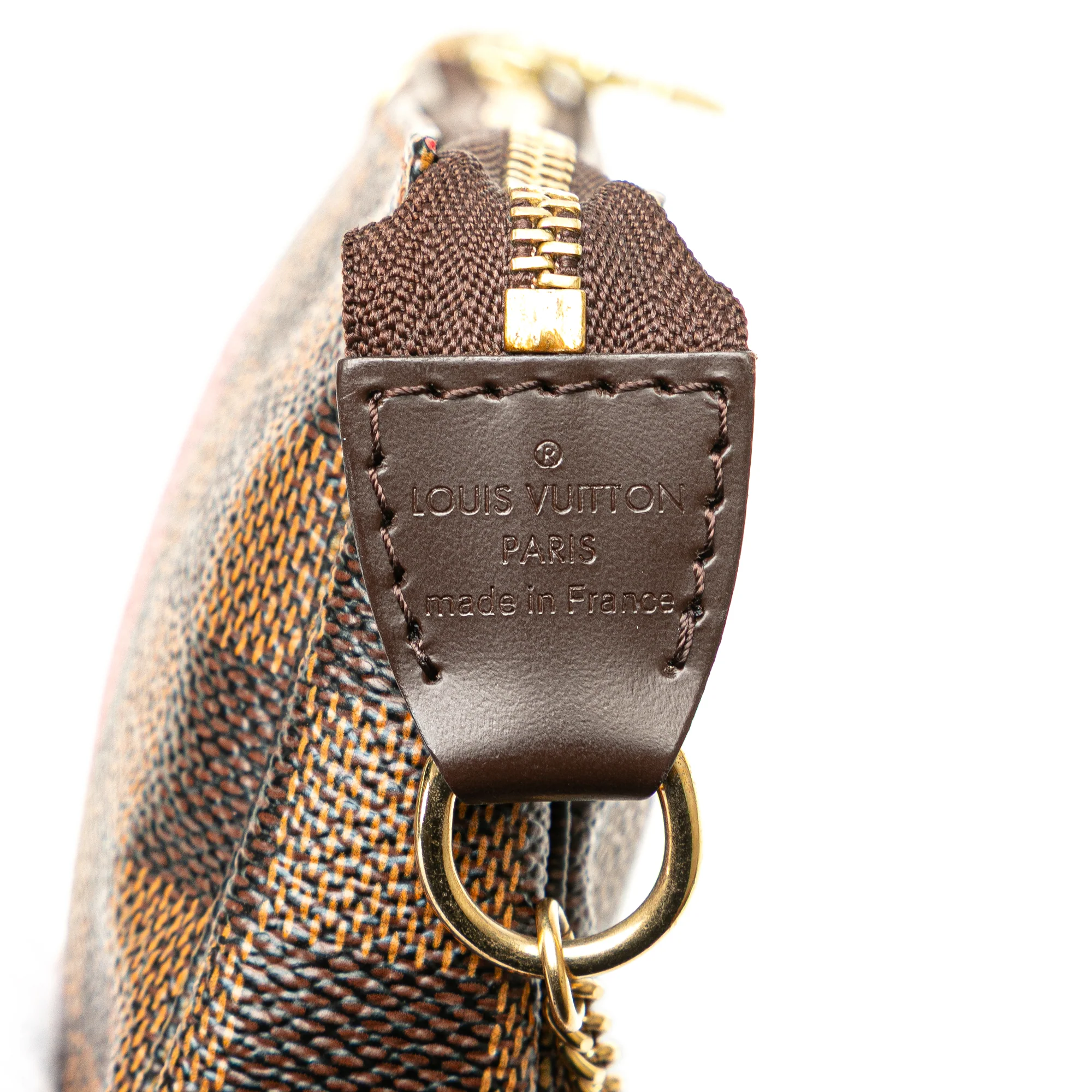 Louis Vuitton | Pre-Owned Damier Ebene Trunks and Bags Mini Pochette Accessoires - II | Brown - Image 8