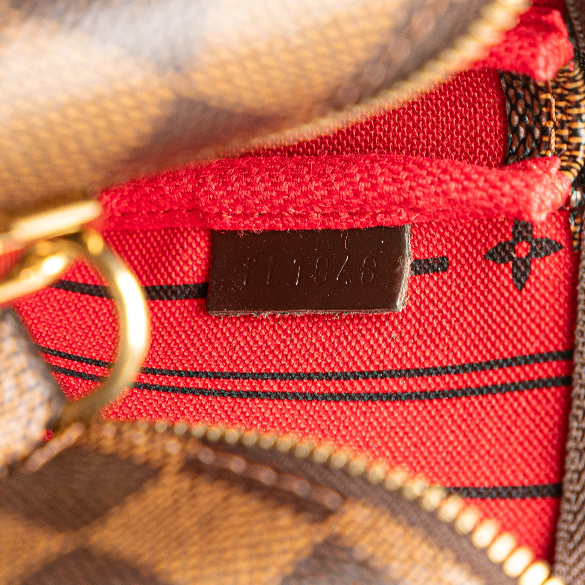 Louis Vuitton | Pre-Owned Damier Ebene Trunks and Bags Mini Pochette Accessoires - IV | Brown - Image 6