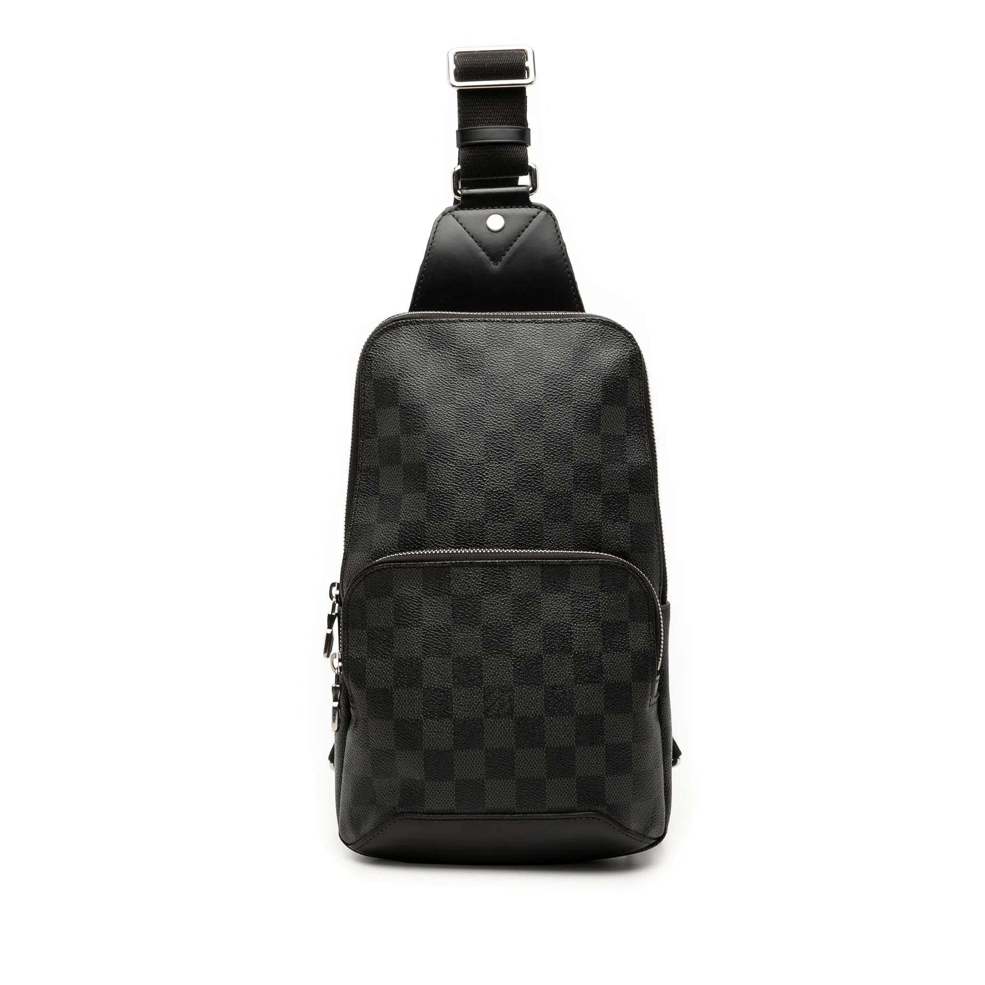 Louis Vuitton | Pre-Owned Damier Graphite Avenue Sling | Black