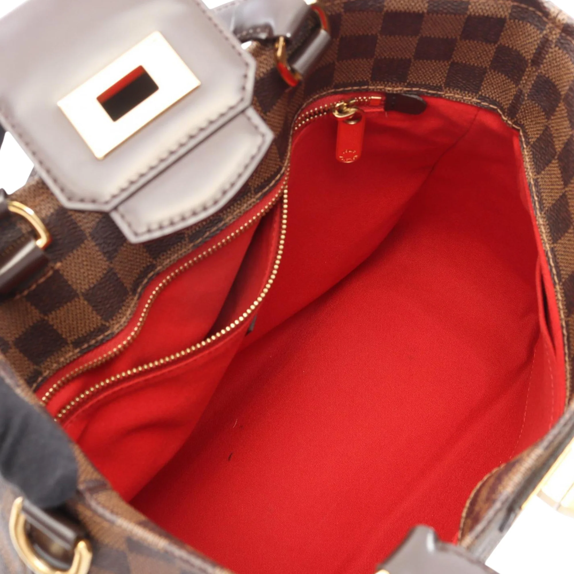 Louis Vuitton | Pre-Owned Damiere Ebene Besace Rosebery | Brown - Image 4