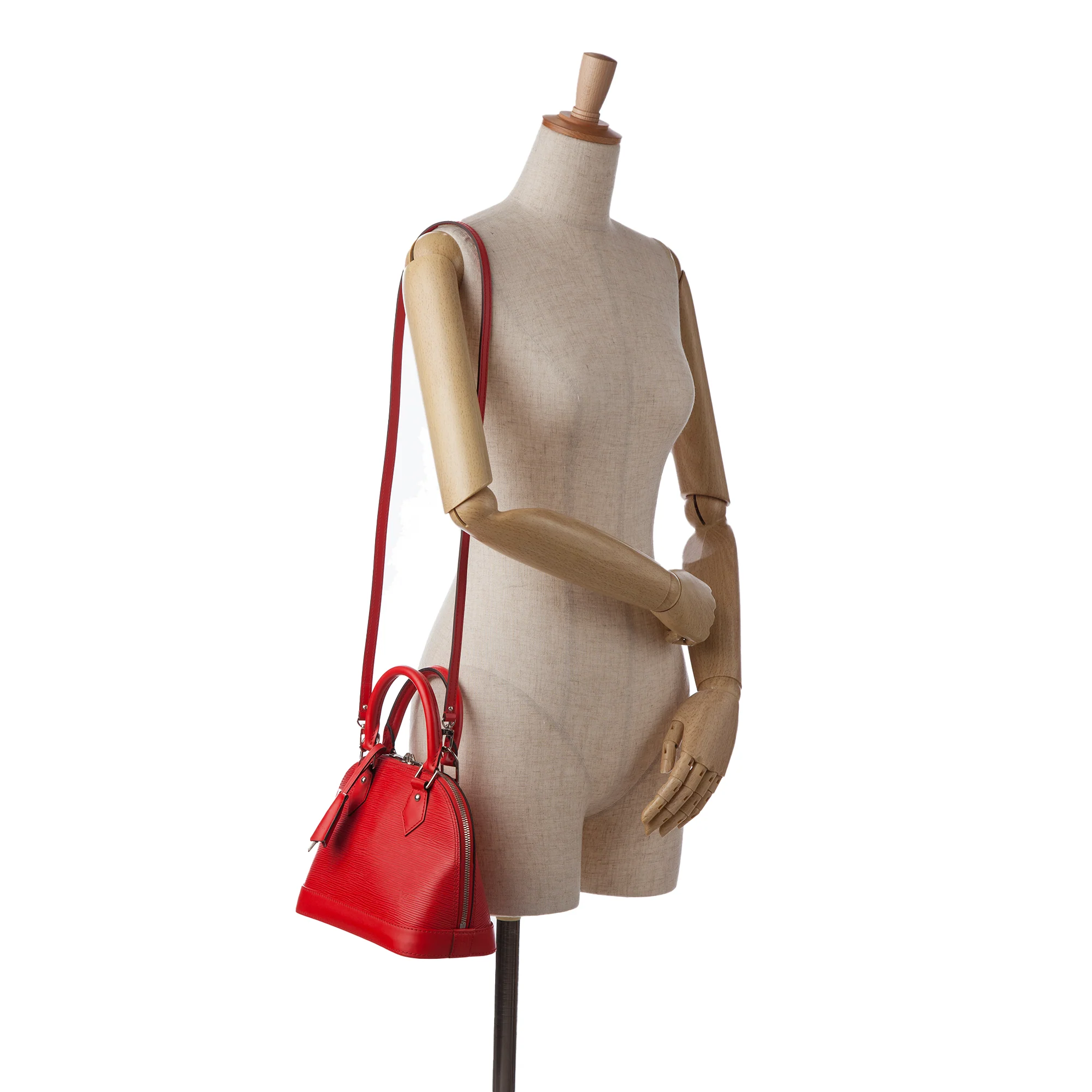 Louis Vuitton | Pre-Owned Epi Alma BB | Red - Image 2