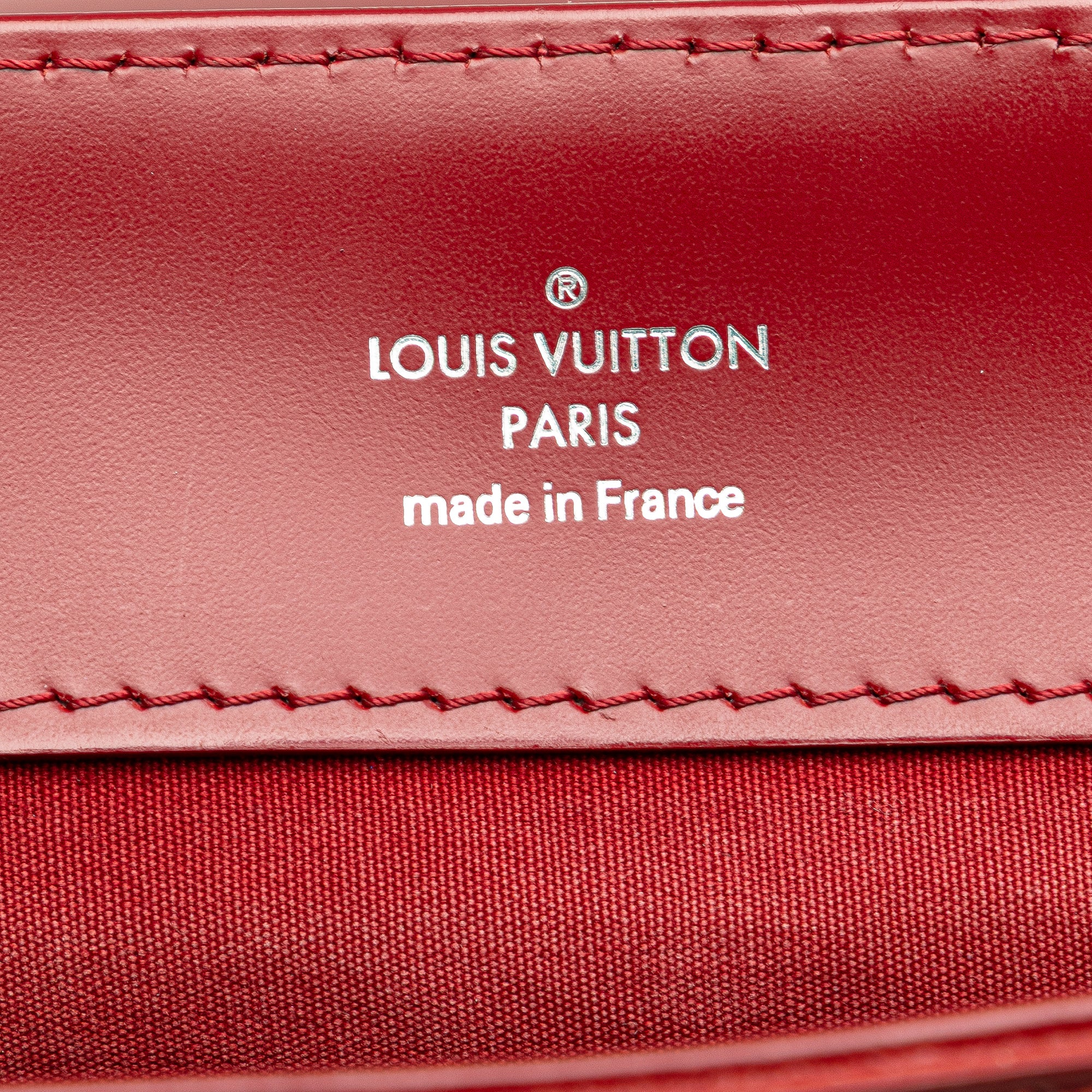 Louis Vuitton | Pre-Owned Epi Bagatelle GM | Red - Image 8