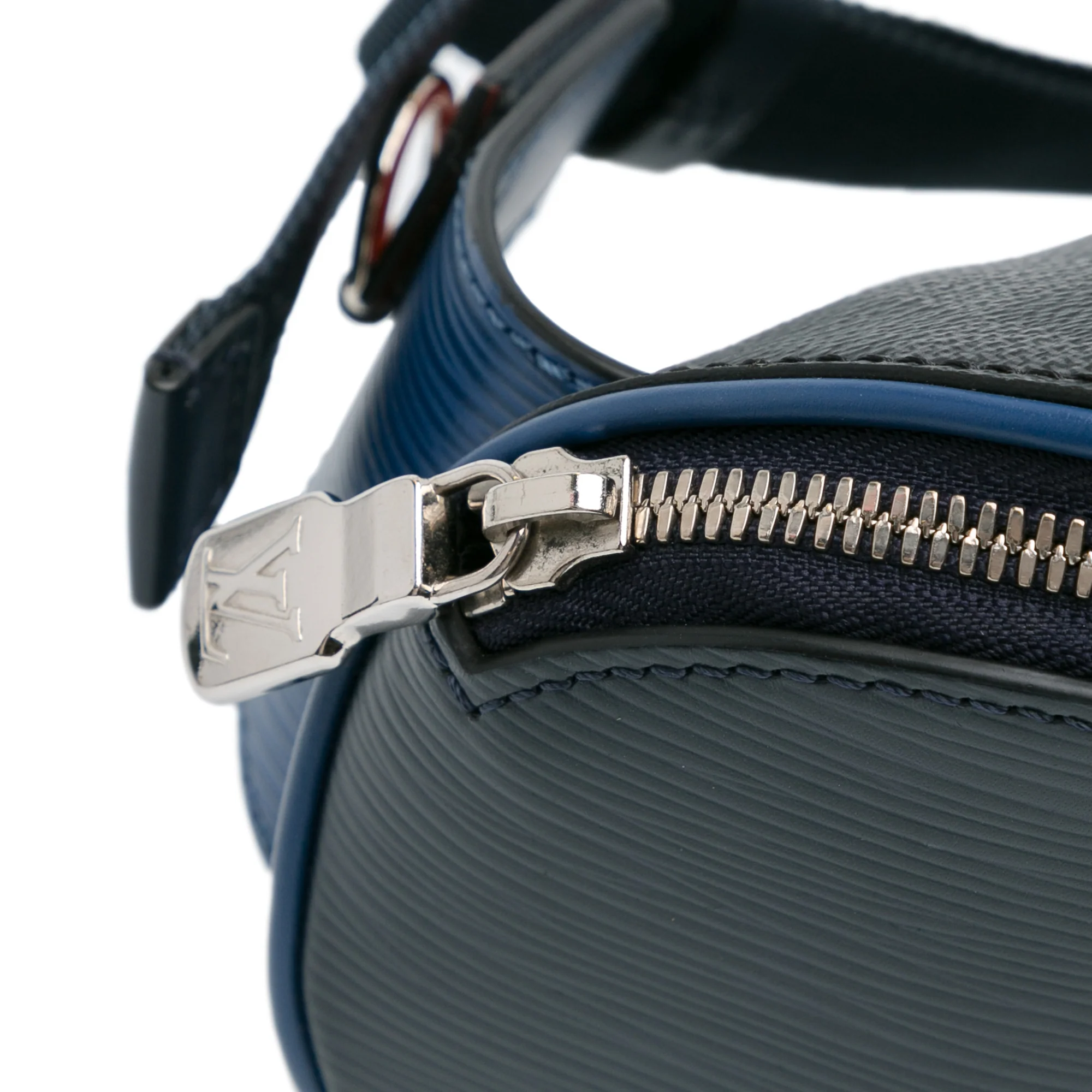 Louis Vuitton | Pre-Owned Epi Damier Graphite Bumbag | Blue/Dark Blue - Image 12