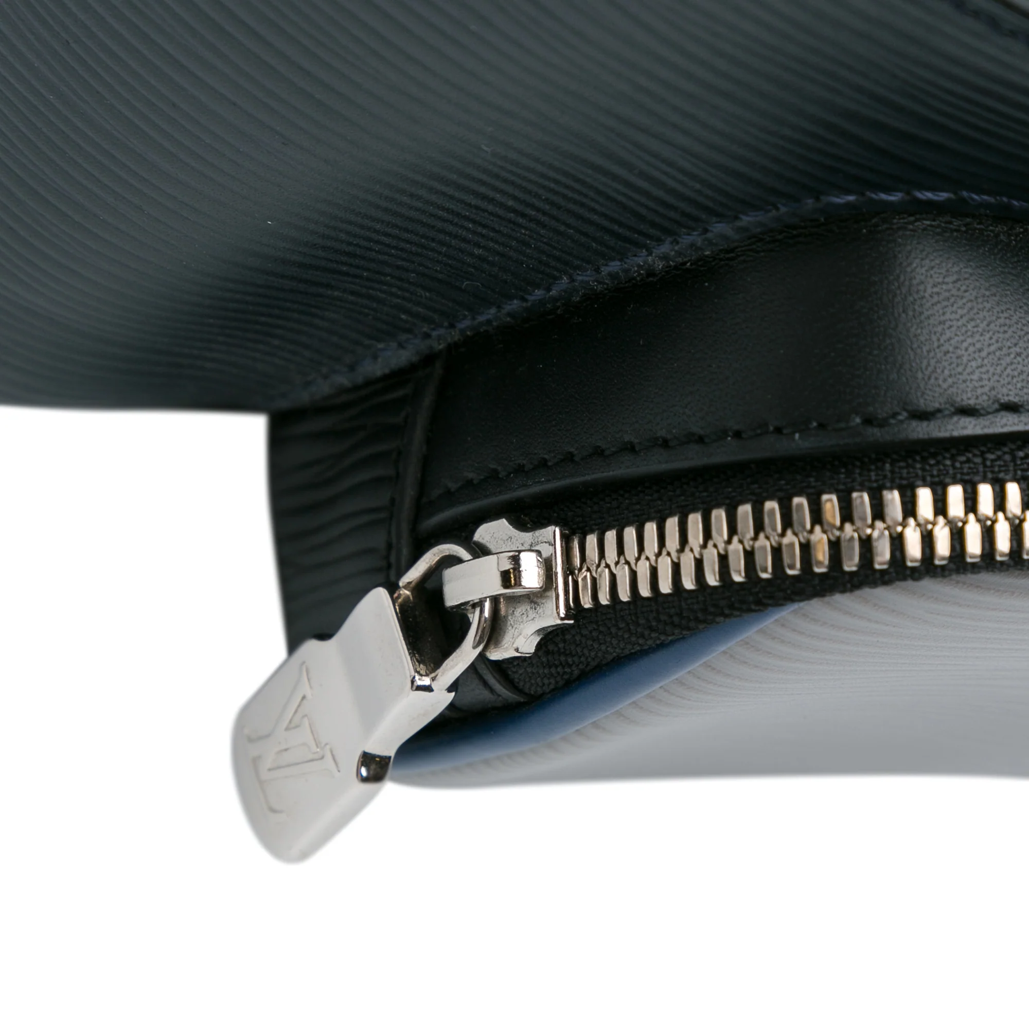Louis Vuitton | Pre-Owned Epi Damier Graphite Bumbag | Blue/Dark Blue - Image 2