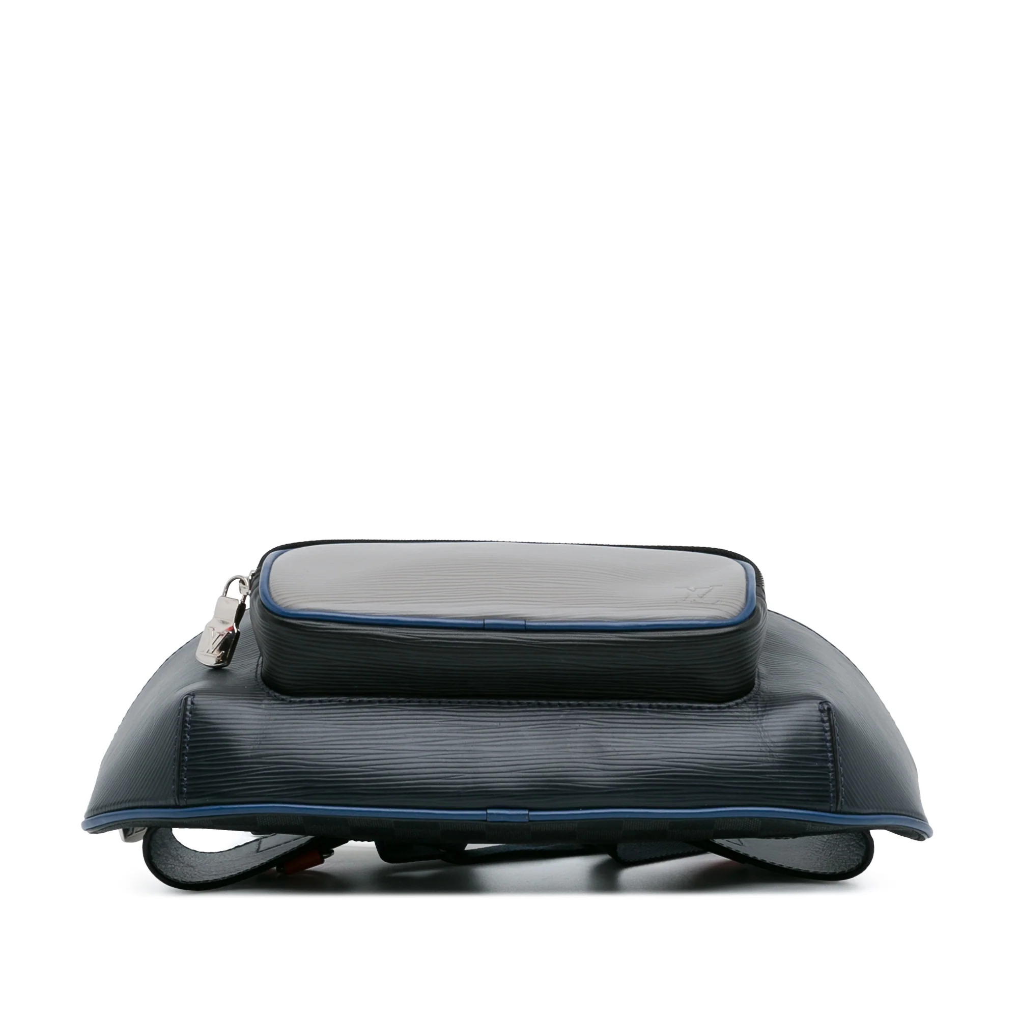 Louis Vuitton | Pre-Owned Epi Damier Graphite Bumbag | Blue/Dark Blue - Image 7