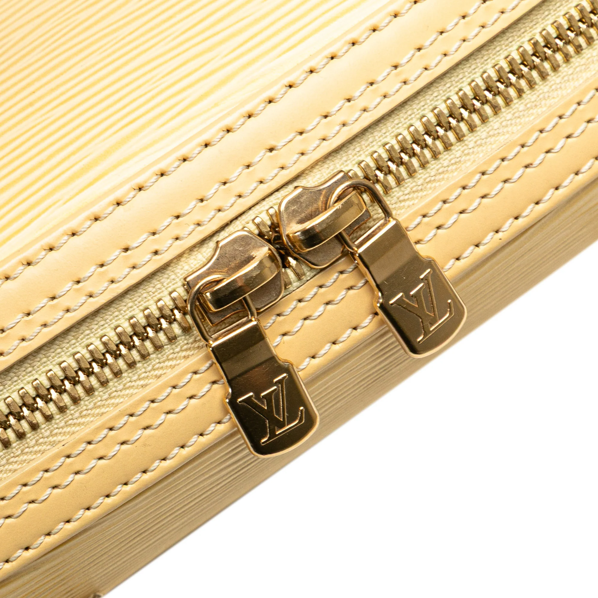 Louis Vuitton | Pre-Owned Epi Jasmine | Yellow/Light Yellow - Image 9