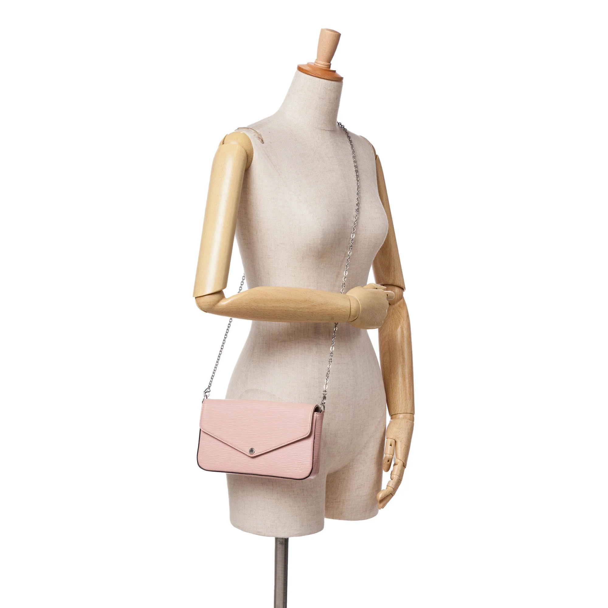Louis Vuitton | Pre-Owned Epi Pochette Felicie | Pink - Image 5