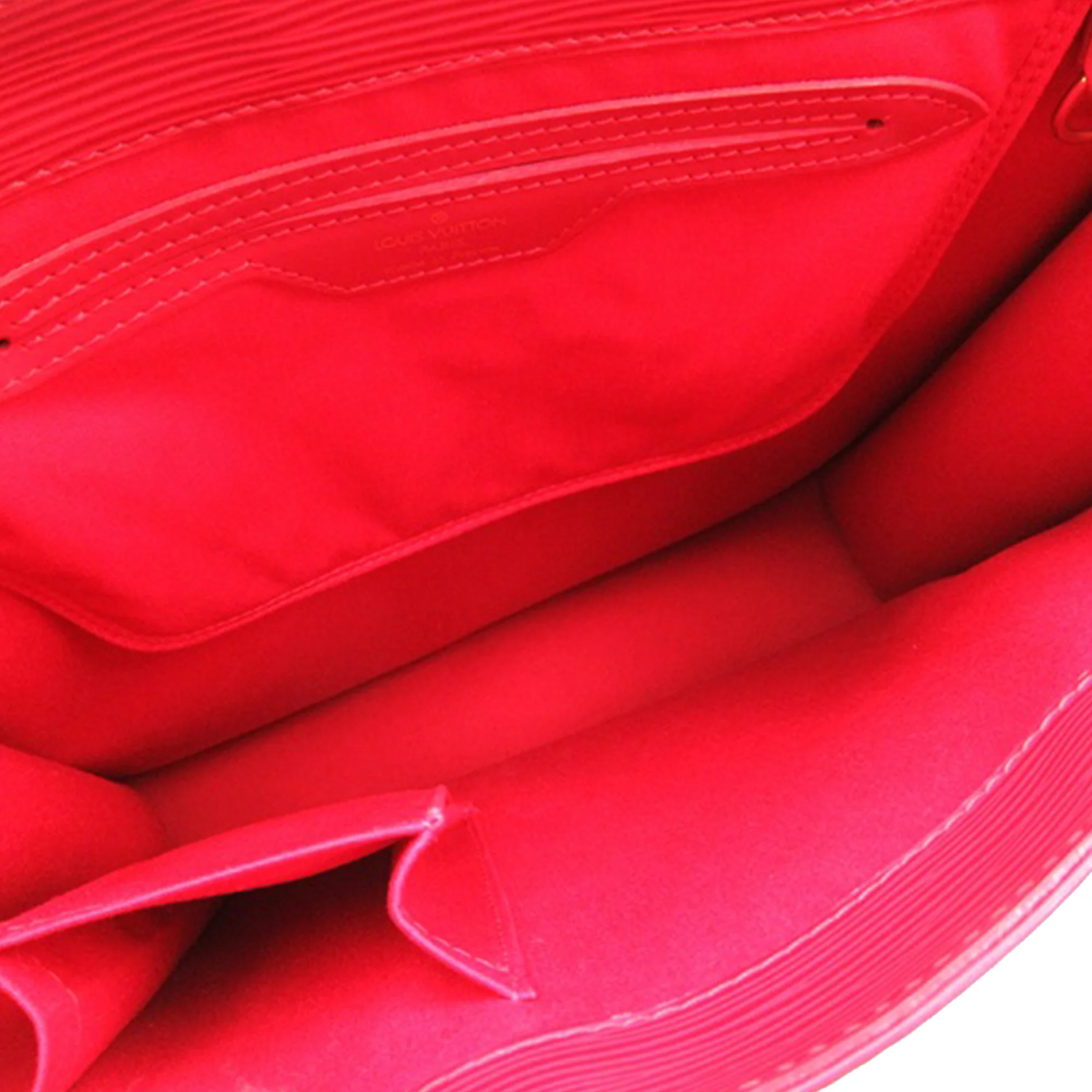 Louis Vuitton | Pre-Owned Epi Sac Plat PM | Red - Image 6